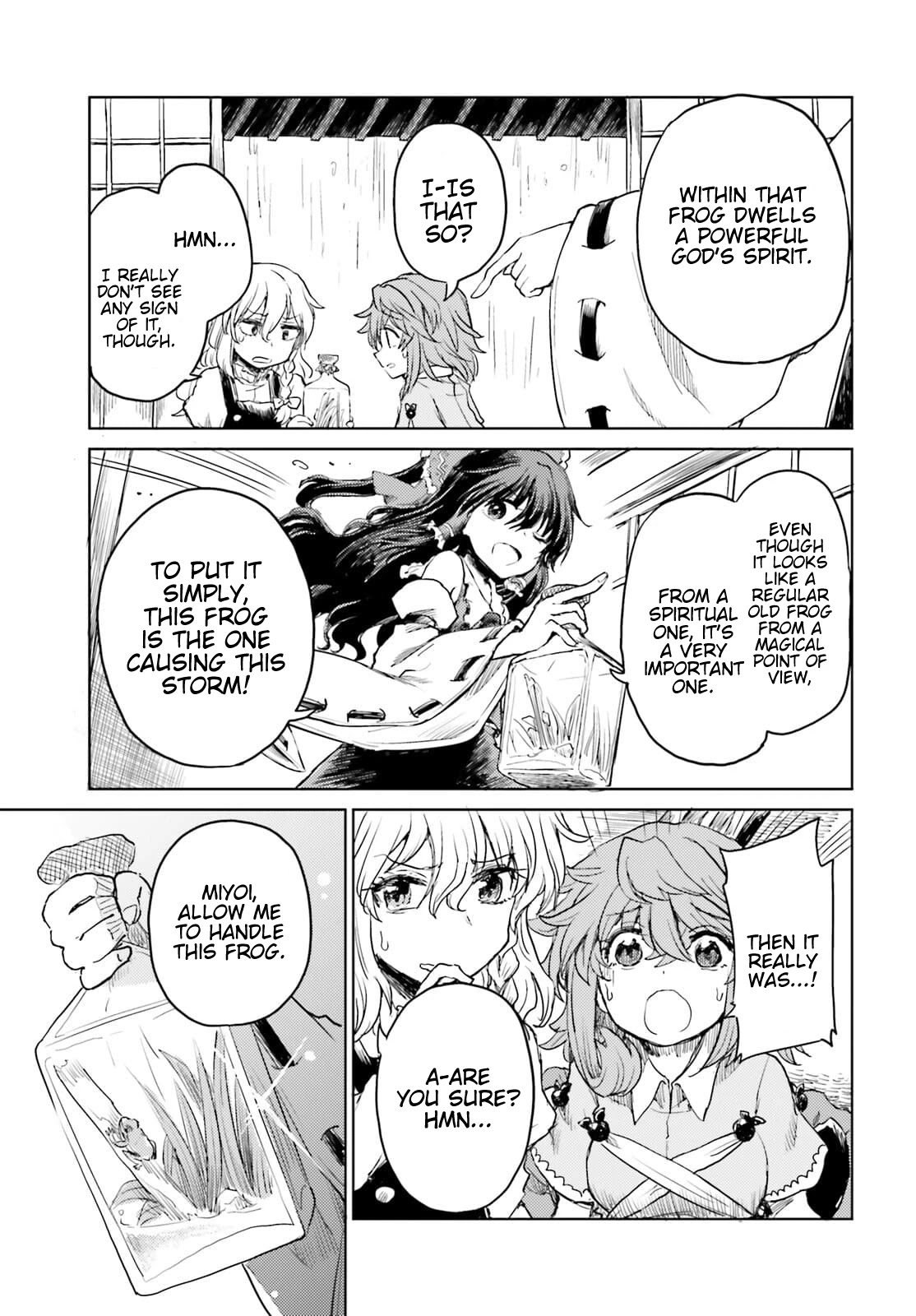Touhou Suichouka ~ Lotus Eater-tachi no Suisei Chapter 22 page 7 - Chapter 22: Frog in a Bottle (part 3)