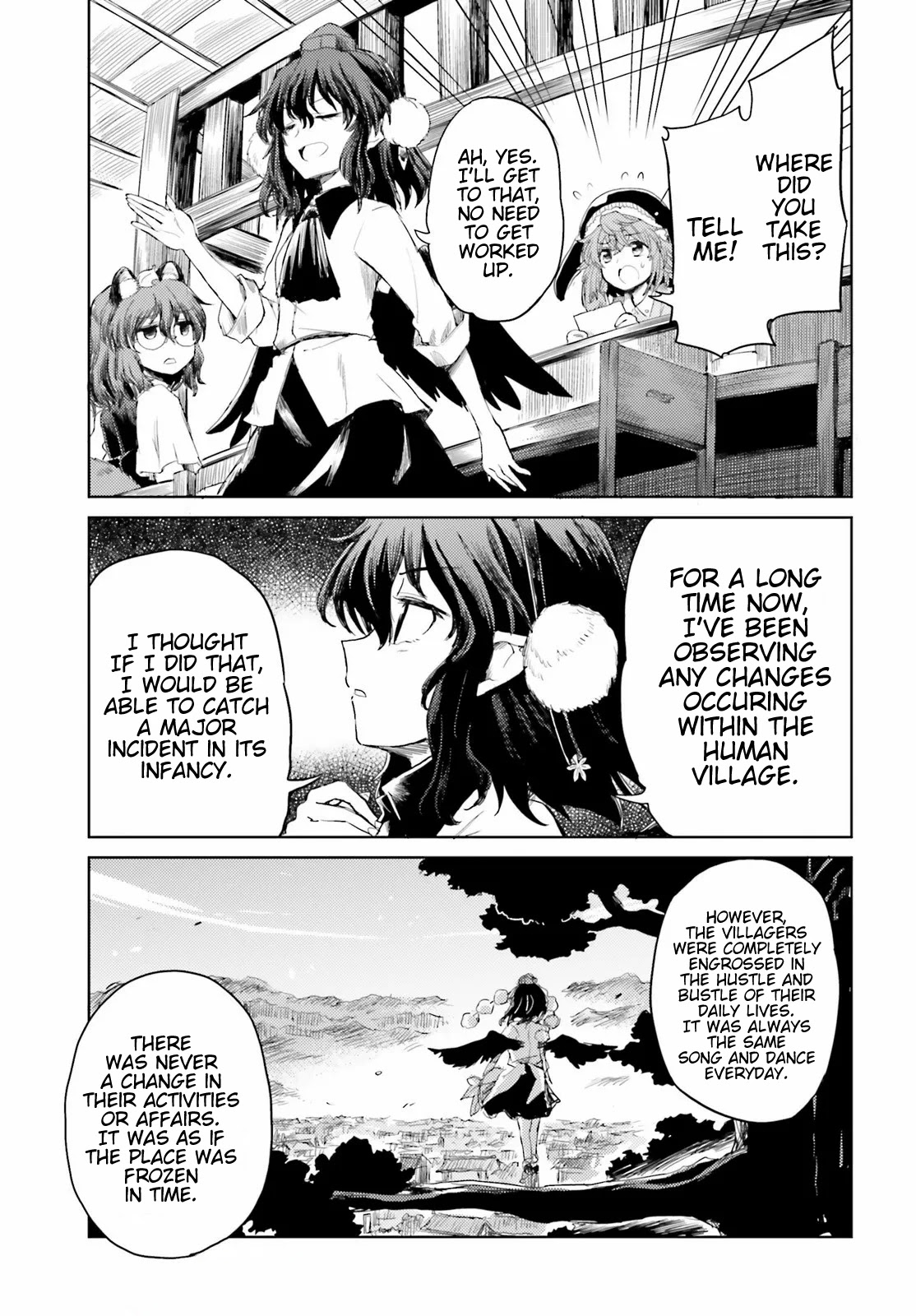 Touhou Suichouka ~ Lotus Eater-tachi no Suisei Chapter 23 page 13 - Chapter 23: Change is the Way of Youkai (Part 1)