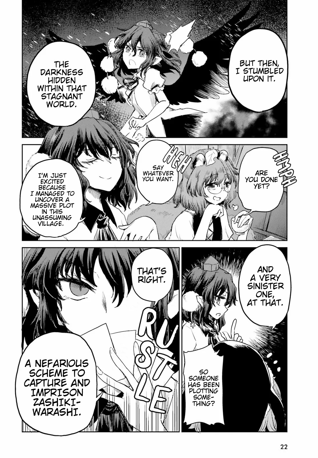 Touhou Suichouka ~ Lotus Eater-tachi no Suisei Chapter 23 page 14 - Chapter 23: Change is the Way of Youkai (Part 1)
