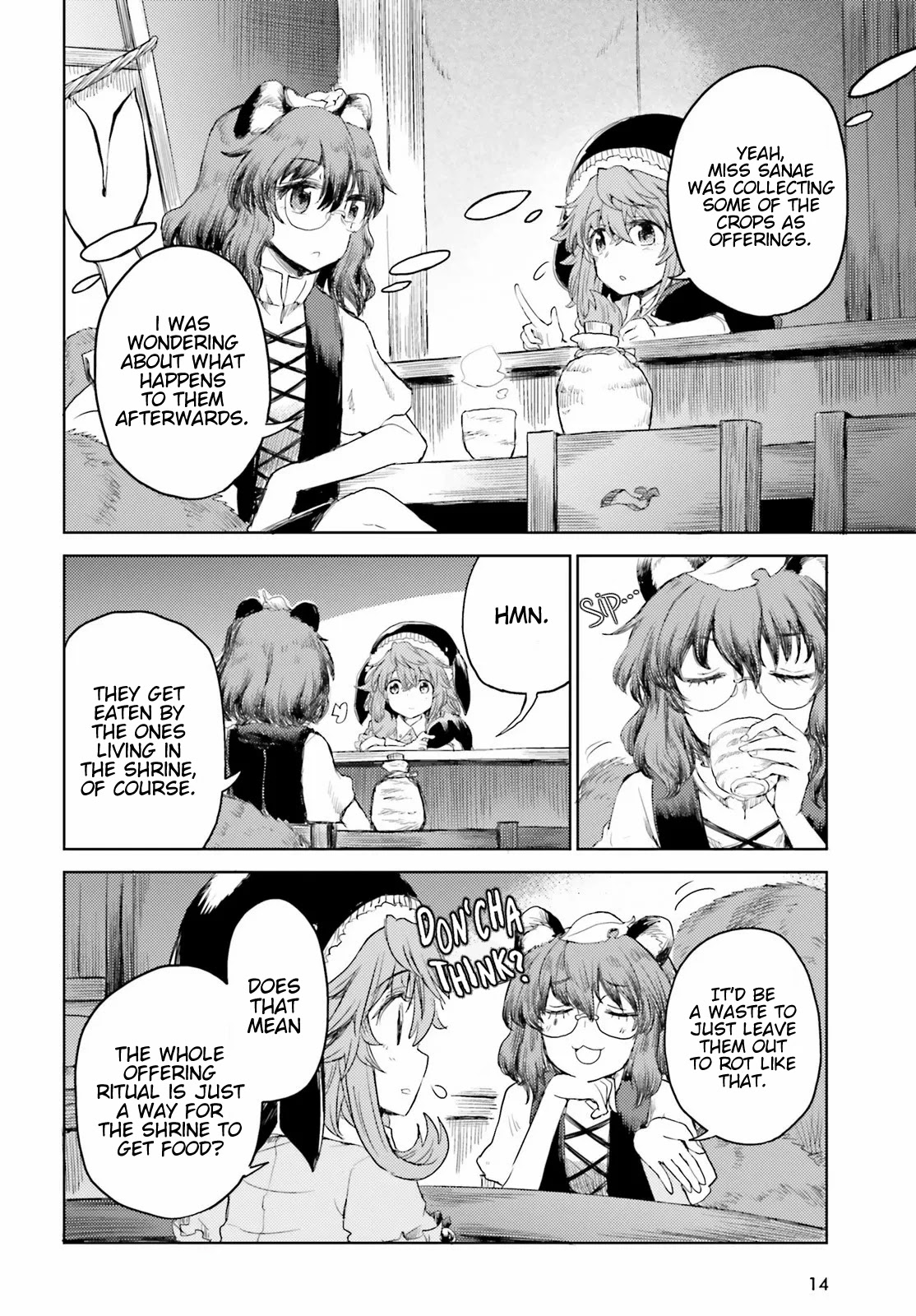 Touhou Suichouka ~ Lotus Eater-tachi no Suisei Chapter 23 page 6 - Chapter 23: Change is the Way of Youkai (Part 1)