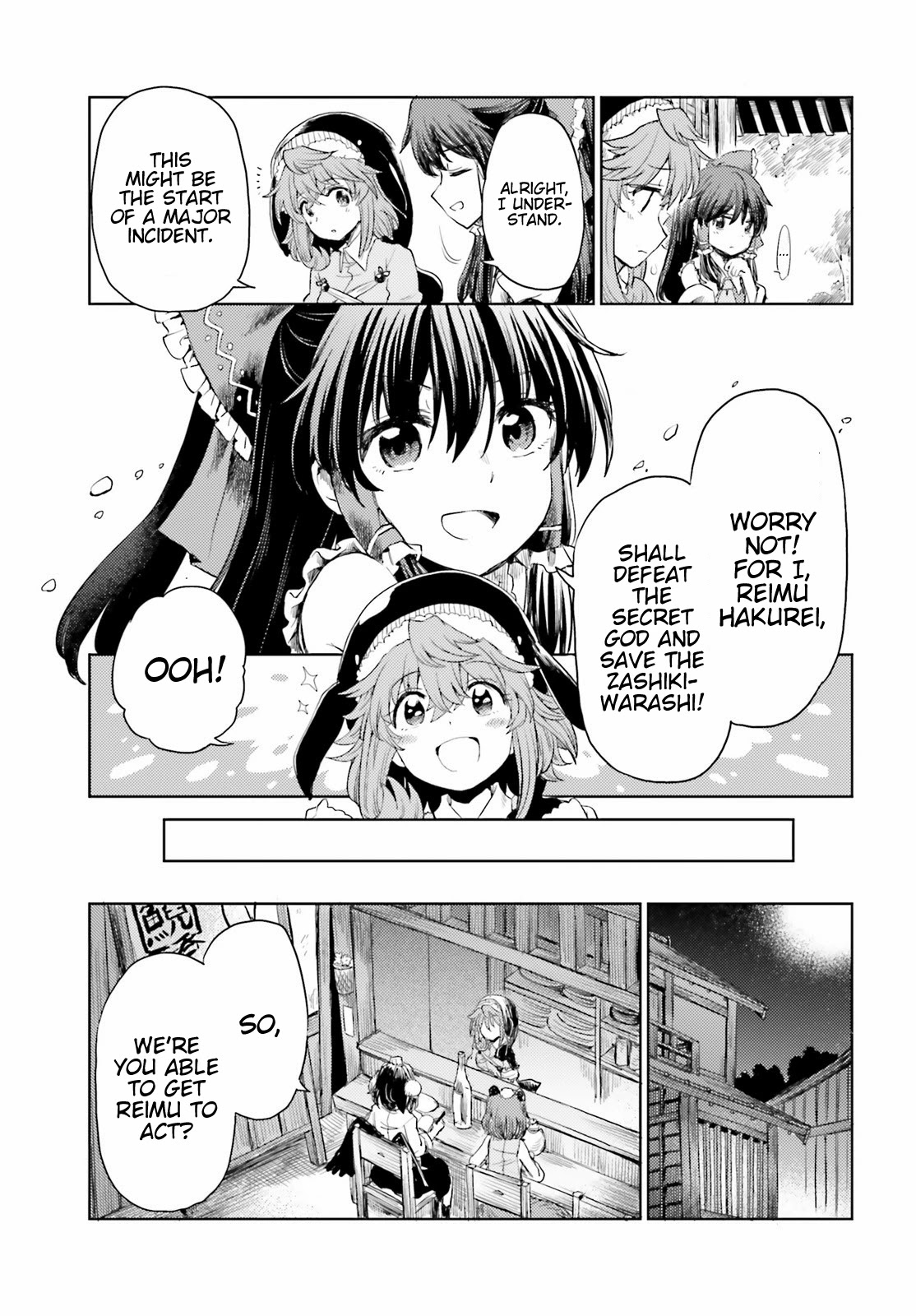 Touhou Suichouka ~ Lotus Eater-tachi no Suisei Chapter 24 page 15 - Chapter 24: Change is the Way of Youkai (Part 2)