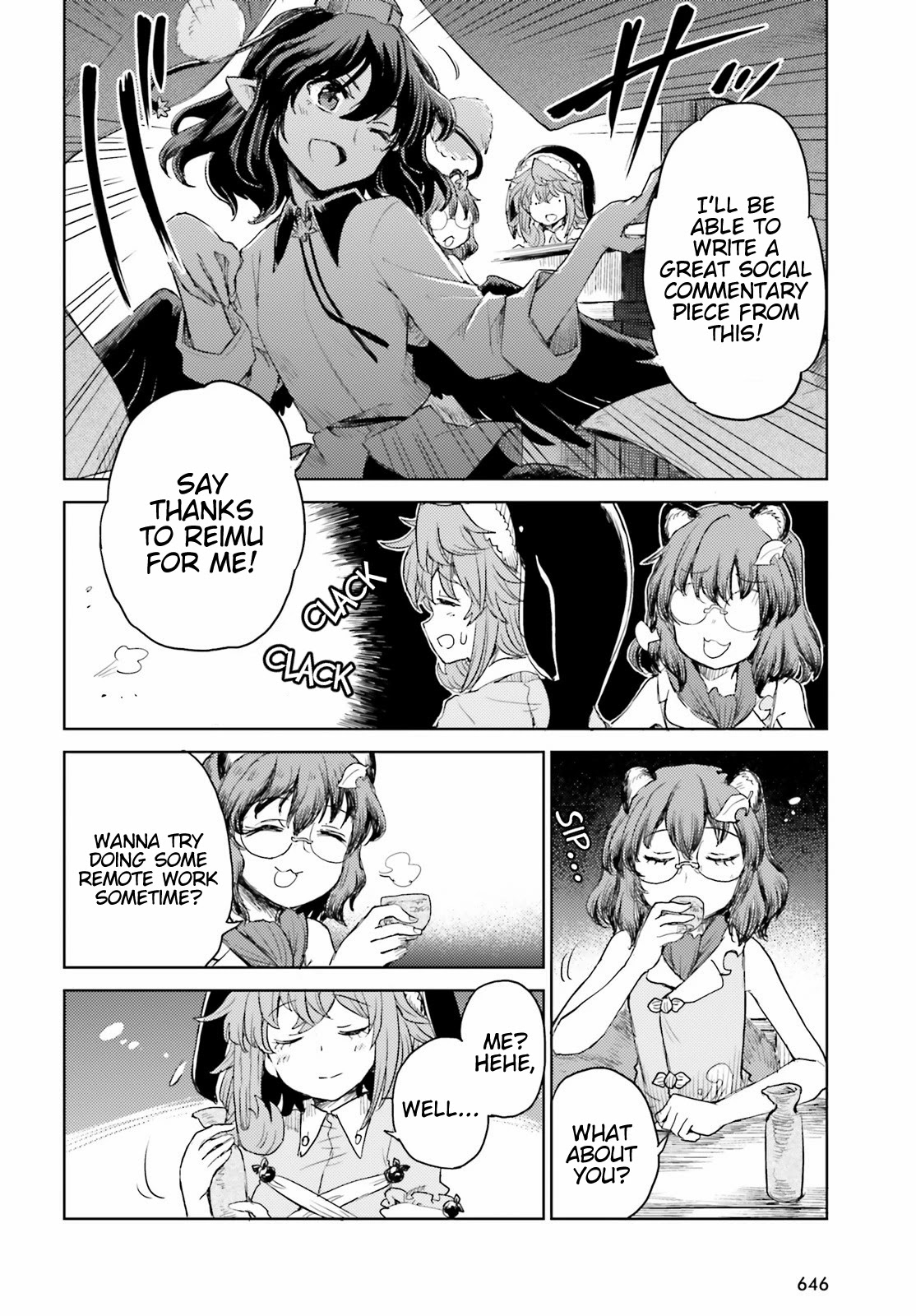 Touhou Suichouka ~ Lotus Eater-tachi no Suisei Chapter 24 page 22 - Chapter 24: Change is the Way of Youkai (Part 2)