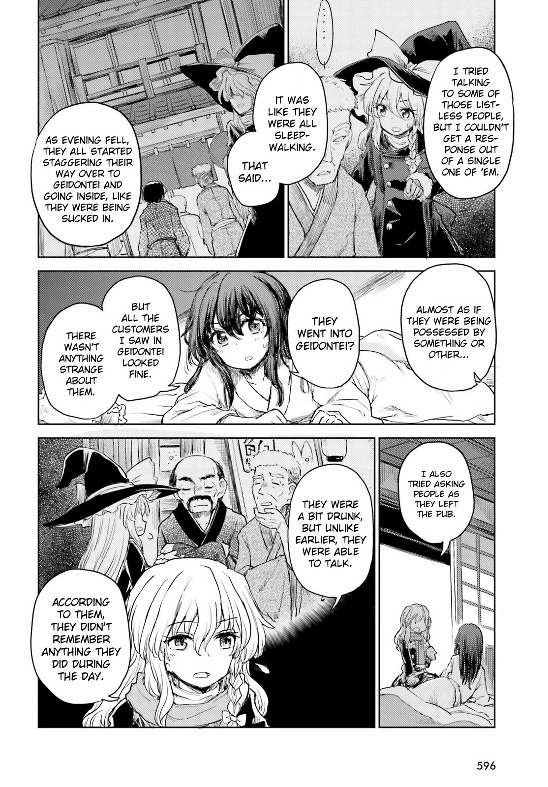 Touhou Suichouka ~ Lotus Eater-tachi no Suisei Chapter 26 page 10 - Chapter 26: Let Sleeping Sake Lie (Part 2)