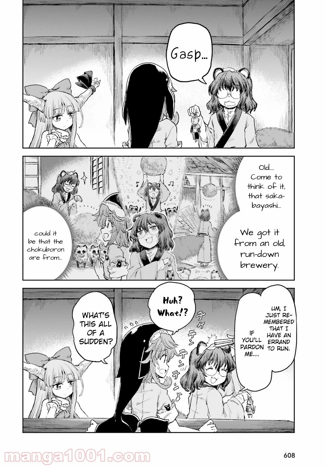 Touhou Suichouka ~ Lotus Eater-tachi no Suisei Chapter 26 page 22 - Chapter 26: Let Sleeping Sake Lie (Part 2)