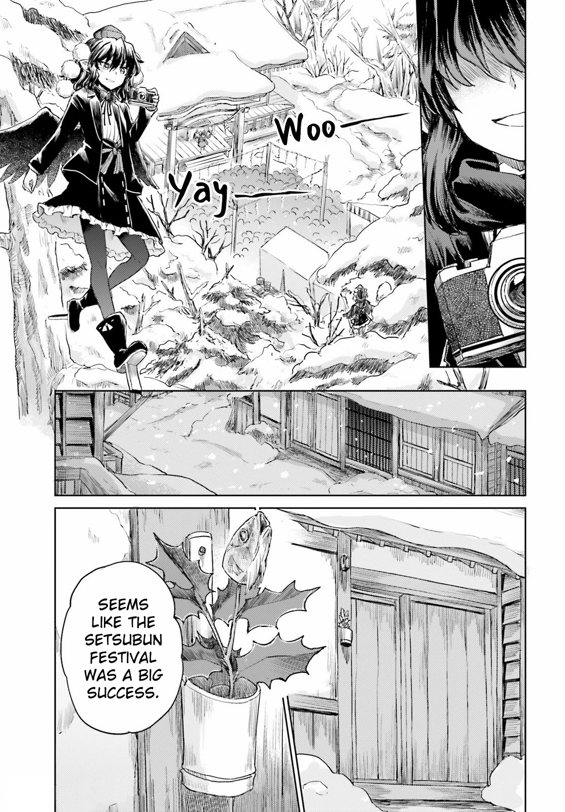 Touhou Suichouka ~ Lotus Eater-tachi no Suisei Chapter 27 page 17 - Chapter 27: Like an Oni Caught in a Showe of Beans - Part 1