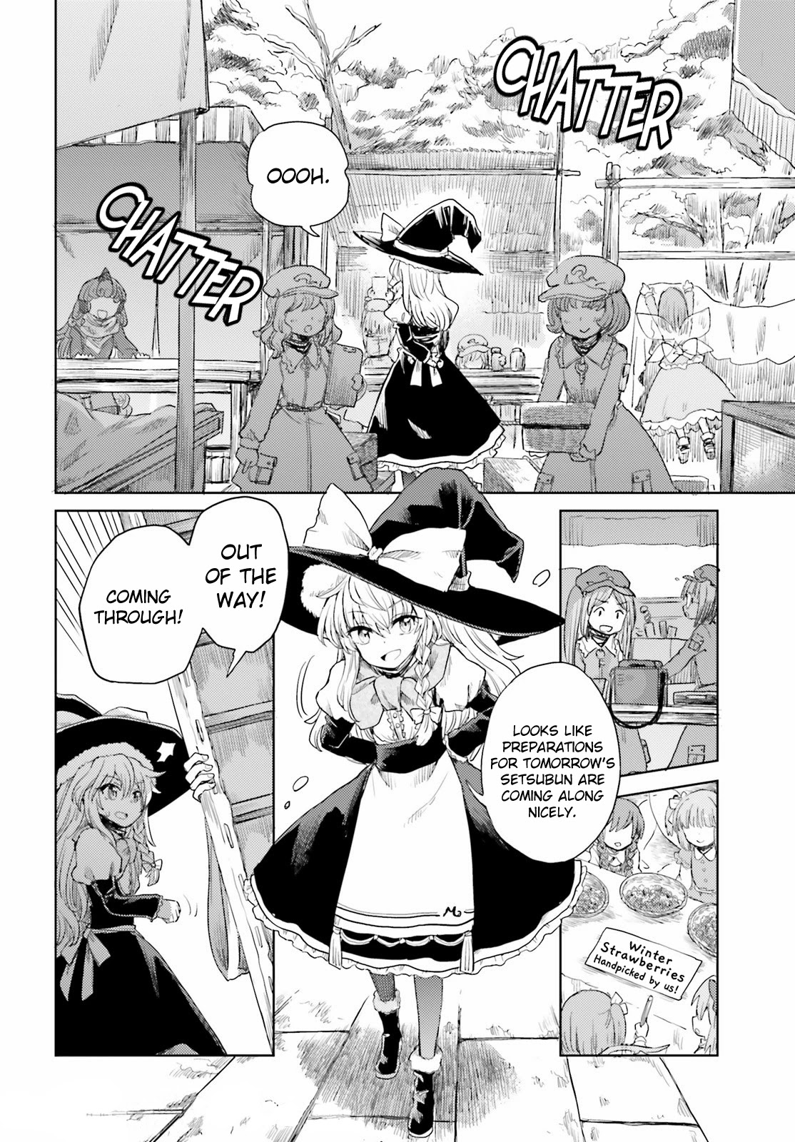 Touhou Suichouka ~ Lotus Eater-tachi no Suisei Chapter 27 page 2 - Chapter 27: Like an Oni Caught in a Showe of Beans - Part 1