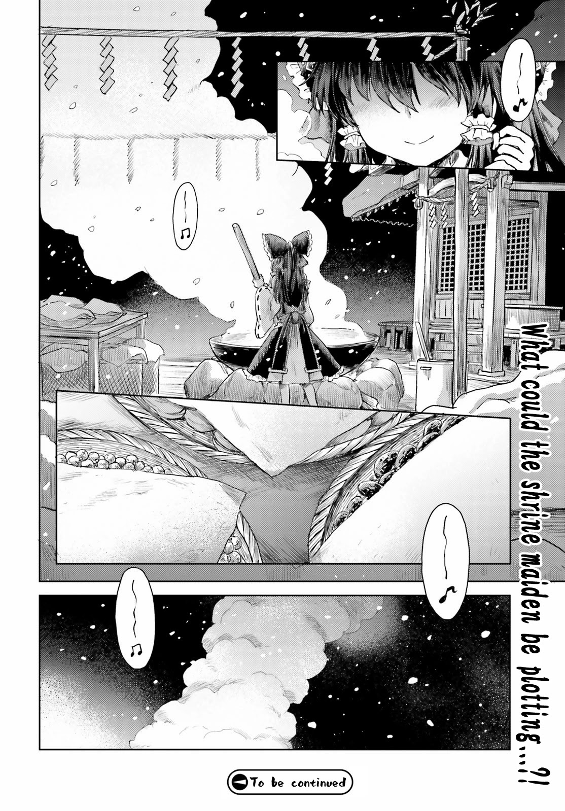 Touhou Suichouka ~ Lotus Eater-tachi no Suisei Chapter 27 page 20 - Chapter 27: Like an Oni Caught in a Showe of Beans - Part 1