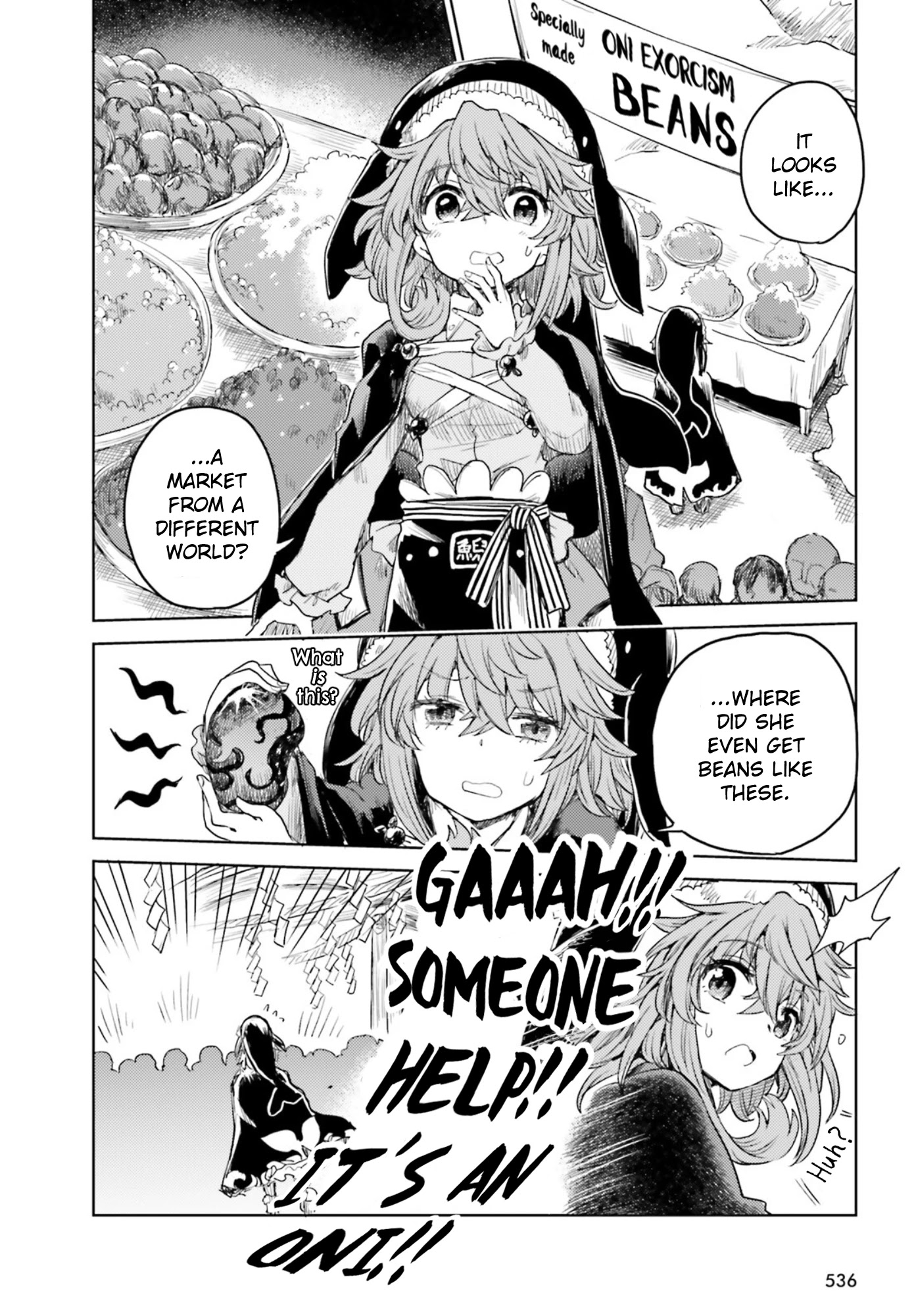 Touhou Suichouka ~ Lotus Eater-tachi no Suisei Chapter 28 page 10 - Chapter 28: Like an Oni Caught in a Shower of Beans - Part 2