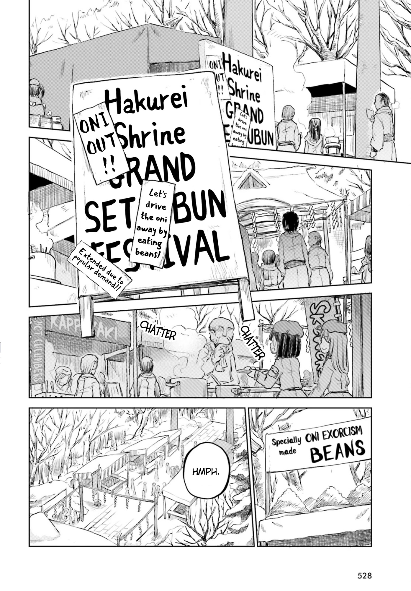 Touhou Suichouka ~ Lotus Eater-tachi no Suisei Chapter 28 page 2 - Chapter 28: Like an Oni Caught in a Shower of Beans - Part 2