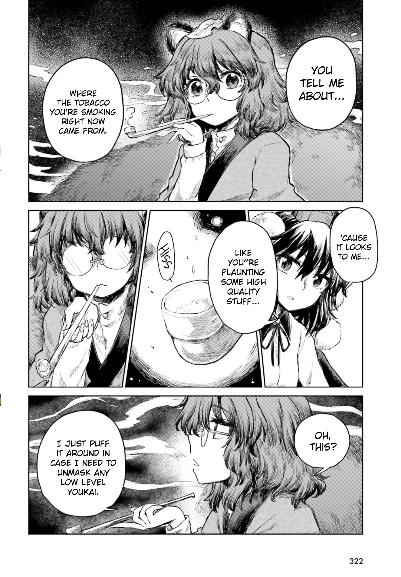 Touhou Suichouka ~ Lotus Eater-tachi no Suisei Chapter 29 page 6 - Chapter 29: Lighting Up a Smoke with the Flames of Countryside Will-o-The-Wisps Part 1