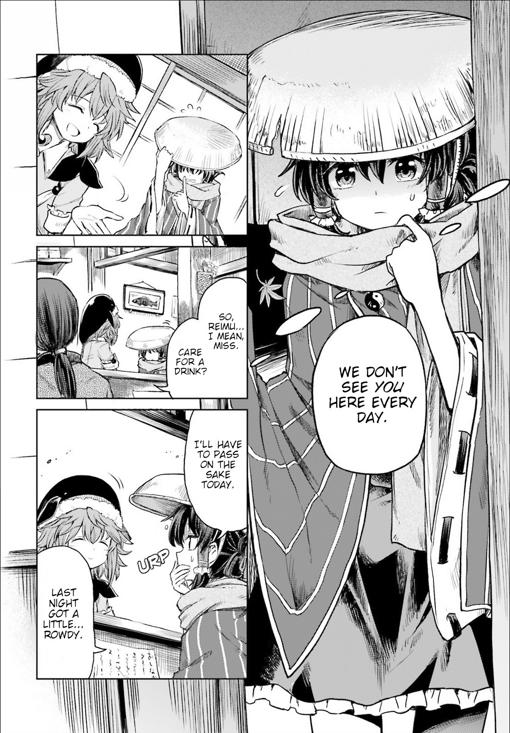 Touhou Suichouka ~ Lotus Eater-tachi no Suisei Chapter 3 page 15 - Chapter 3: A Drunken Evening Leaves No Memories Part 3