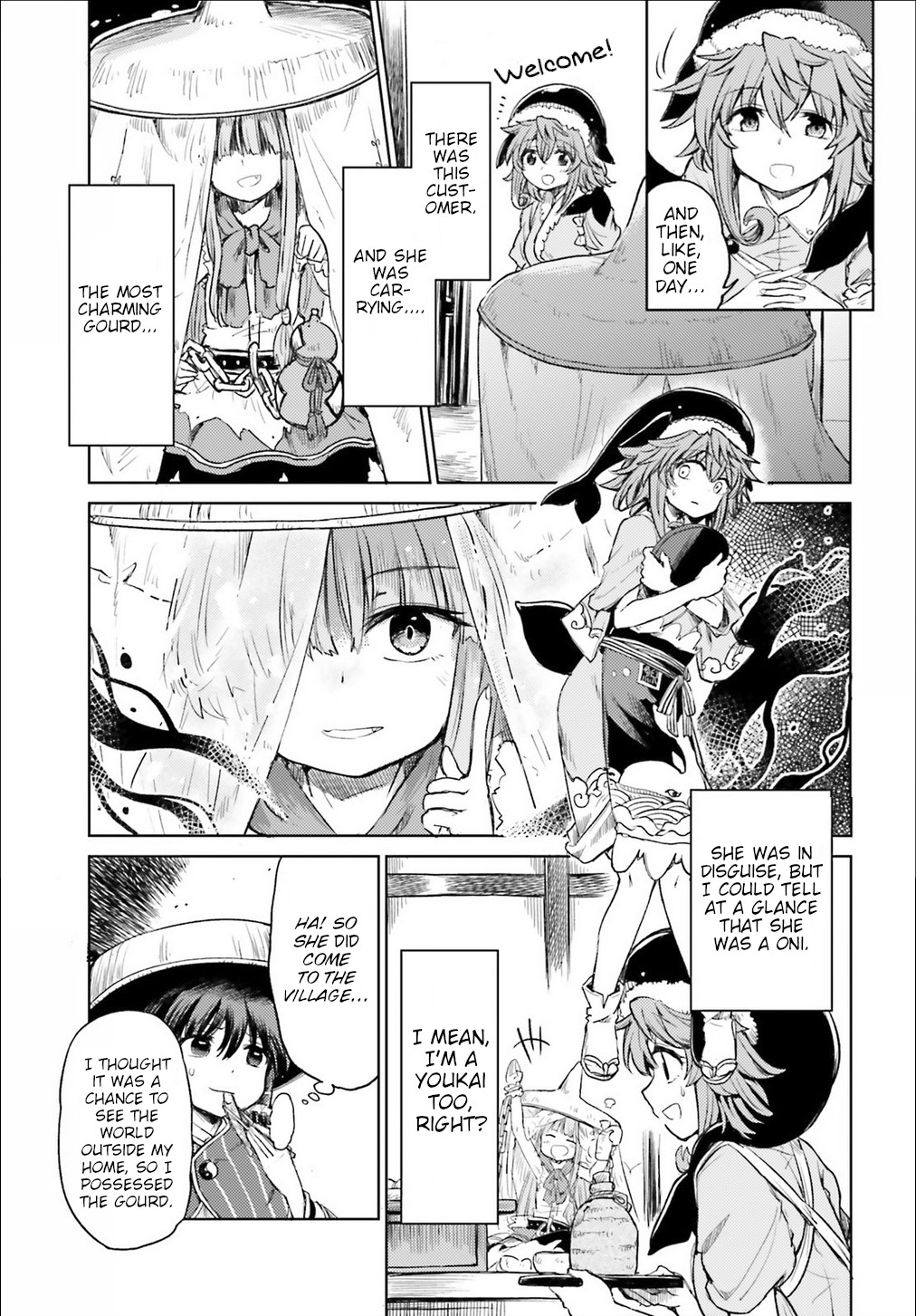 Touhou Suichouka ~ Lotus Eater-tachi no Suisei Chapter 3 page 20 - Chapter 3: A Drunken Evening Leaves No Memories Part 3
