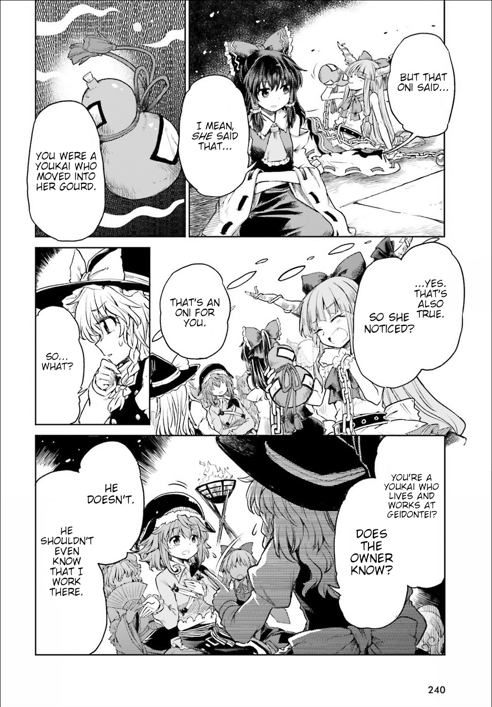 Touhou Suichouka ~ Lotus Eater-tachi no Suisei Chapter 3 page 6 - Chapter 3: A Drunken Evening Leaves No Memories Part 3