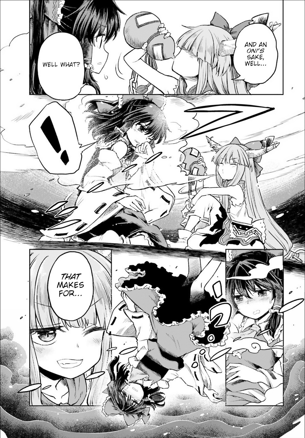 Touhou Suichouka ~ Lotus Eater-tachi no Suisei Chapter 3 page 9 - Chapter 3: A Drunken Evening Leaves No Memories Part 3