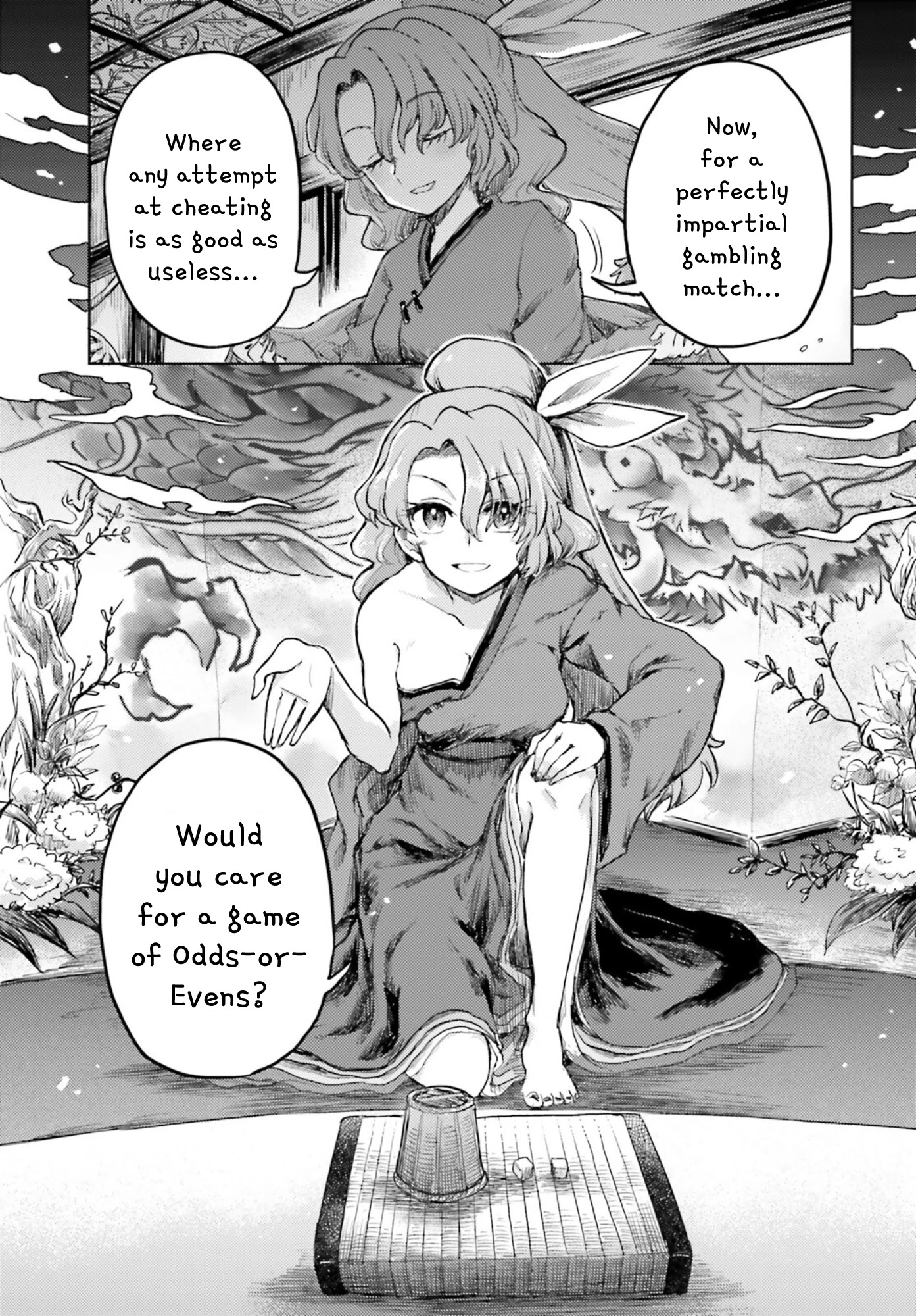 Touhou Suichouka ~ Lotus Eater-tachi no Suisei Chapter 30 page 7 - Chapter 30: Lighting Up a Smoke with the Flames of Countryside Will-o-The-Wisps (Part 2)