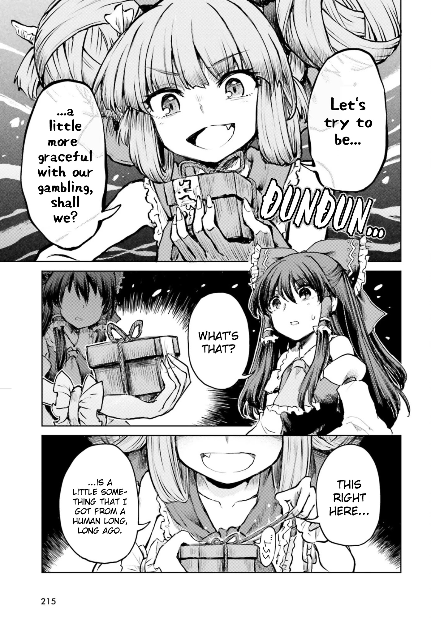 Touhou Suichouka ~ Lotus Eater-tachi no Suisei Chapter 31 page 13 - Chapter 31: A Flower in the Hand is Worth... (Part 1)