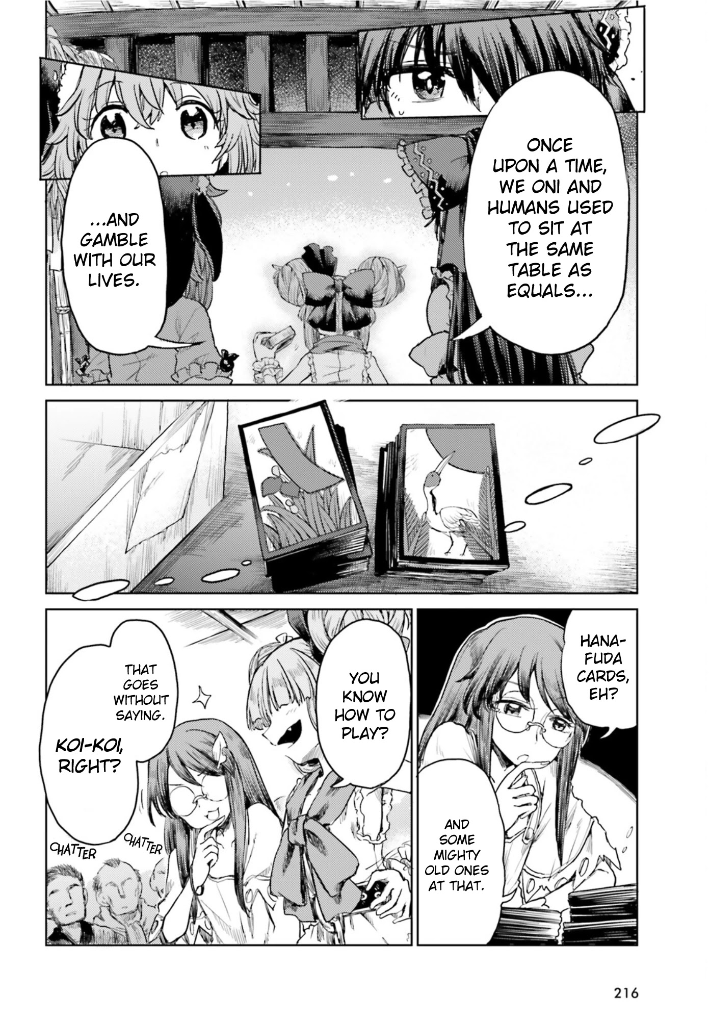Touhou Suichouka ~ Lotus Eater-tachi no Suisei Chapter 31 page 14 - Chapter 31: A Flower in the Hand is Worth... (Part 1)