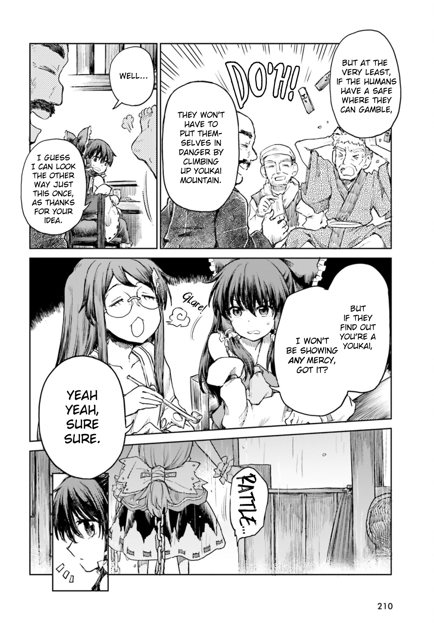 Touhou Suichouka ~ Lotus Eater-tachi no Suisei Chapter 31 page 8 - Chapter 31: A Flower in the Hand is Worth... (Part 1)