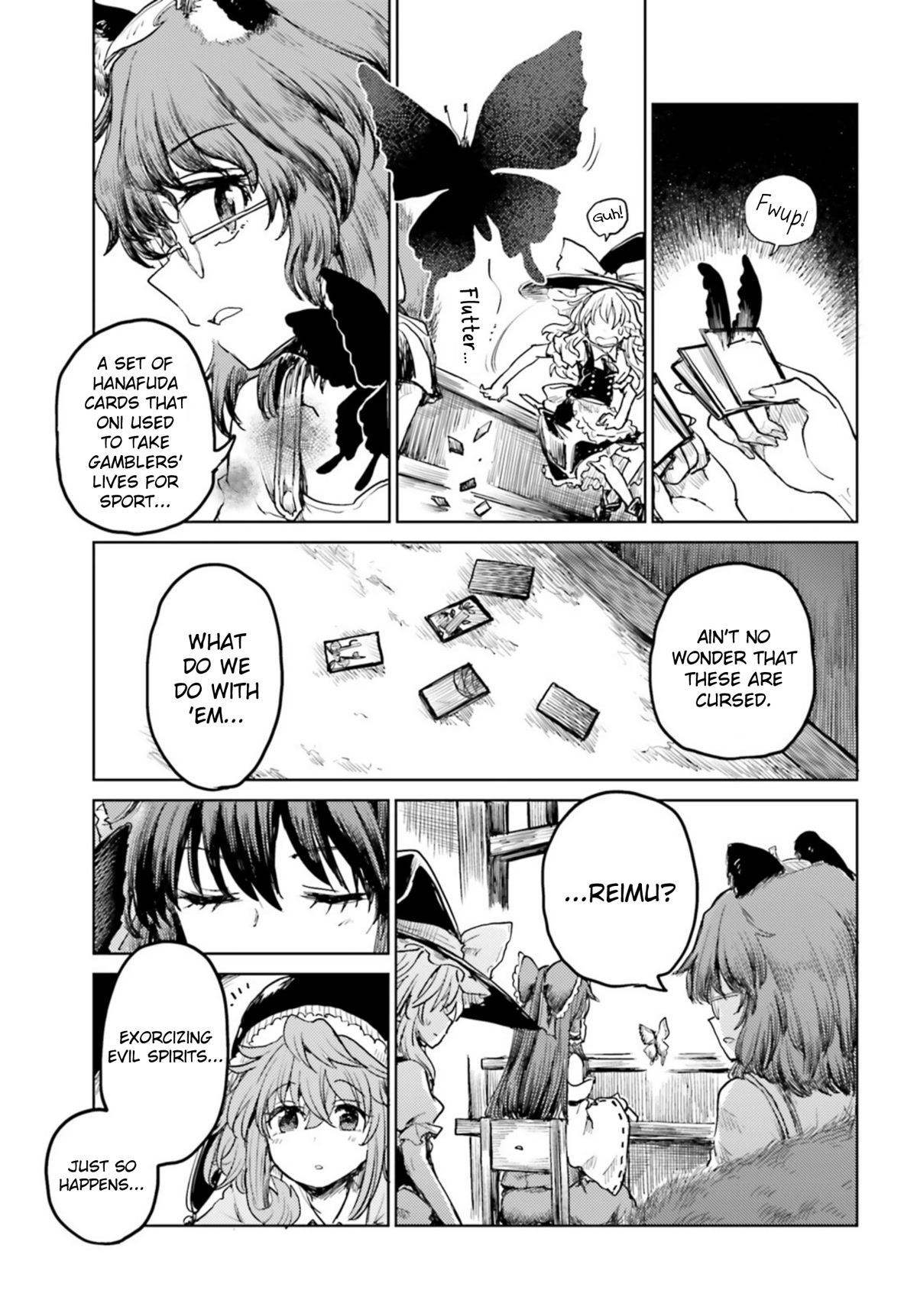 Touhou Suichouka ~ Lotus Eater-tachi no Suisei Chapter 32 page 11 - Chapter 32: A Flower in the Hand is Worth... (Part 2)
