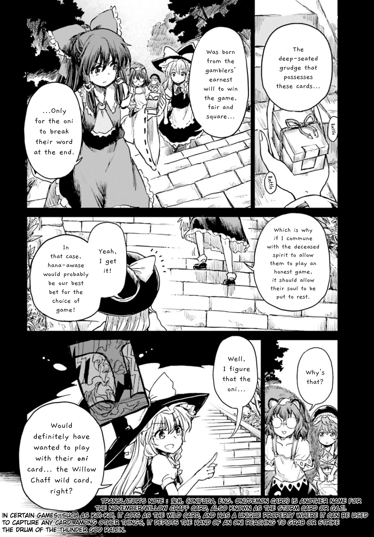 Touhou Suichouka ~ Lotus Eater-tachi no Suisei Chapter 32 page 14 - Chapter 32: A Flower in the Hand is Worth... (Part 2)
