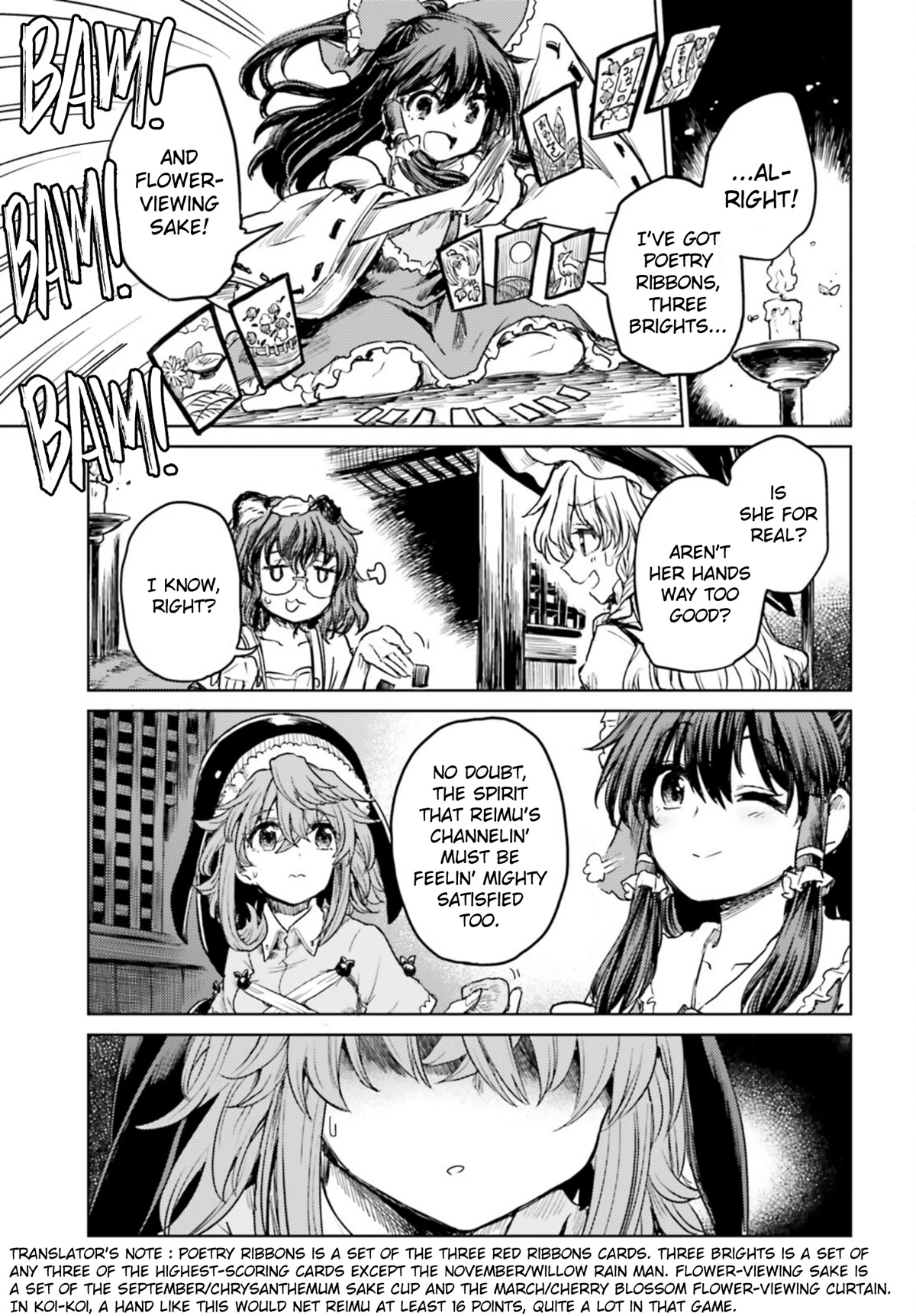 Touhou Suichouka ~ Lotus Eater-tachi no Suisei Chapter 32 page 15 - Chapter 32: A Flower in the Hand is Worth... (Part 2)