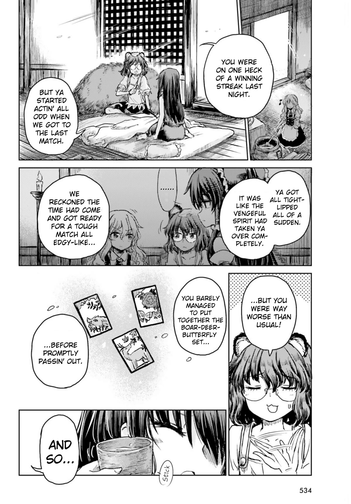 Touhou Suichouka ~ Lotus Eater-tachi no Suisei Chapter 32 page 26 - Chapter 32: A Flower in the Hand is Worth... (Part 2)