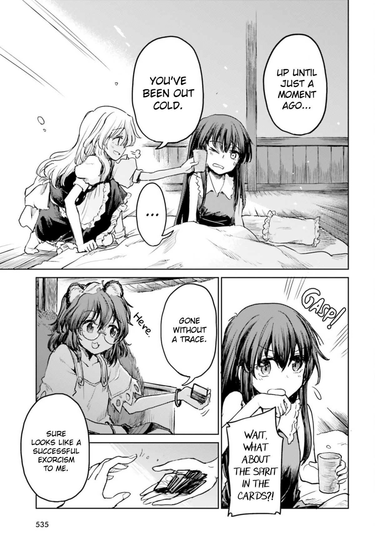 Touhou Suichouka ~ Lotus Eater-tachi no Suisei Chapter 32 page 27 - Chapter 32: A Flower in the Hand is Worth... (Part 2)