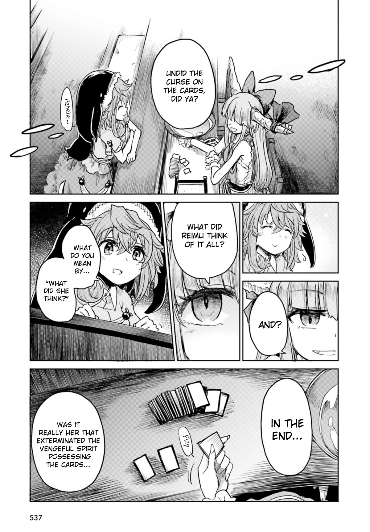Touhou Suichouka ~ Lotus Eater-tachi no Suisei Chapter 32 page 29 - Chapter 32: A Flower in the Hand is Worth... (Part 2)