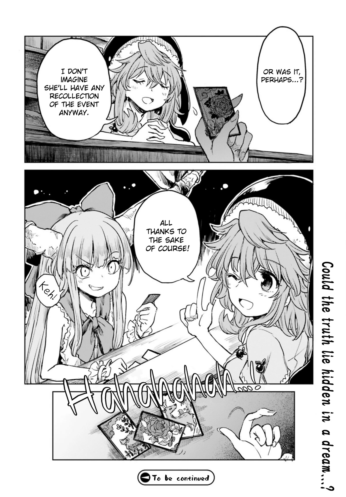Touhou Suichouka ~ Lotus Eater-tachi no Suisei Chapter 32 page 30 - Chapter 32: A Flower in the Hand is Worth... (Part 2)