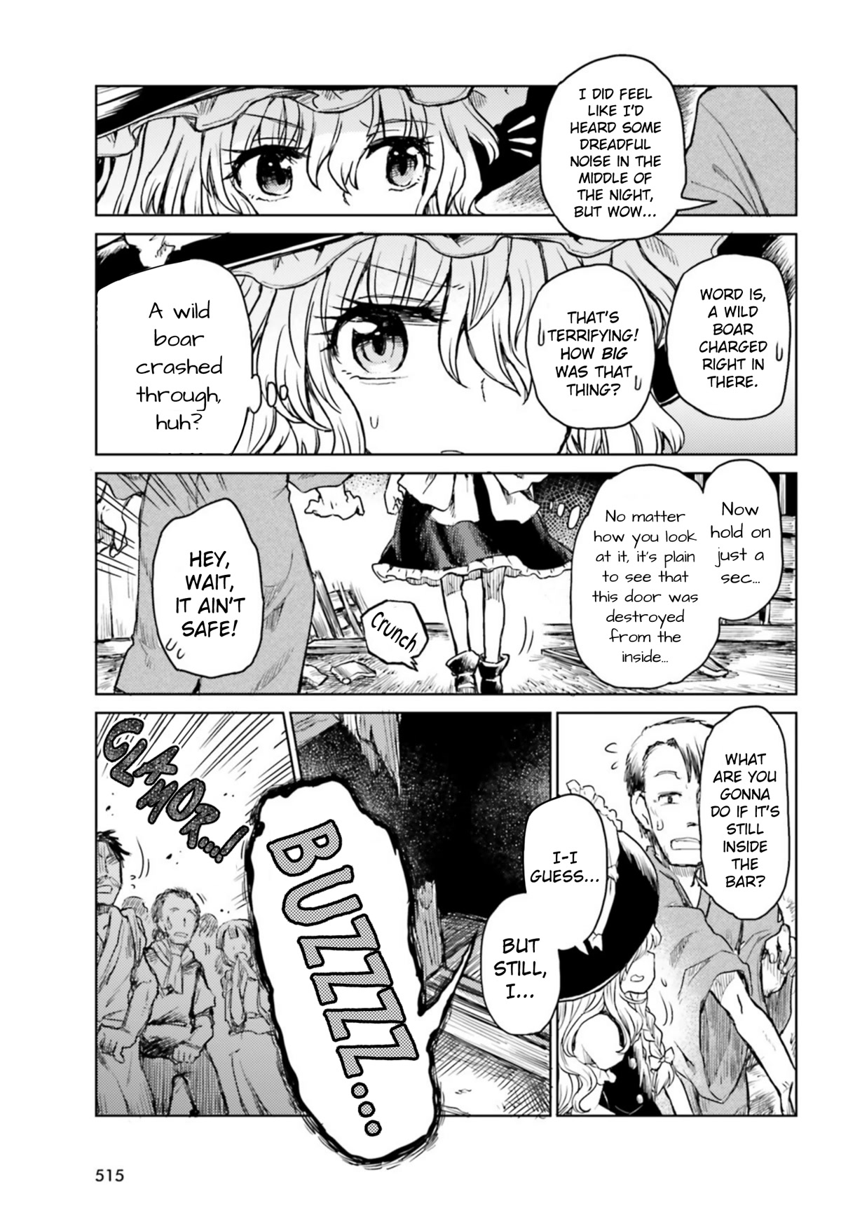 Touhou Suichouka ~ Lotus Eater-tachi no Suisei Chapter 32 page 7 - Chapter 32: A Flower in the Hand is Worth... (Part 2)