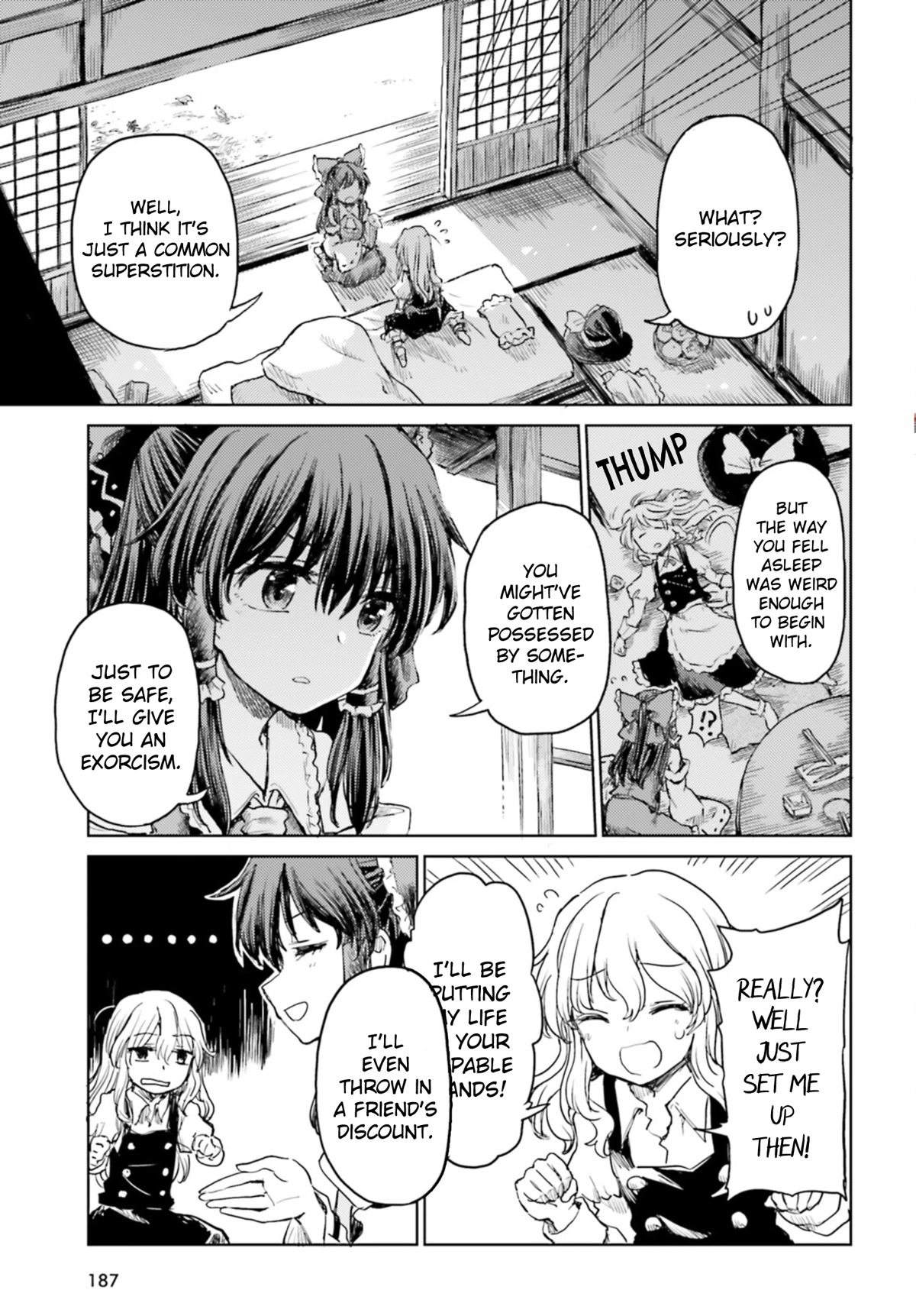 Touhou Suichouka ~ Lotus Eater-tachi no Suisei Chapter 33 page 17 - Chapter 33: One Man's Crab is Another Man's Poison (Part 1)