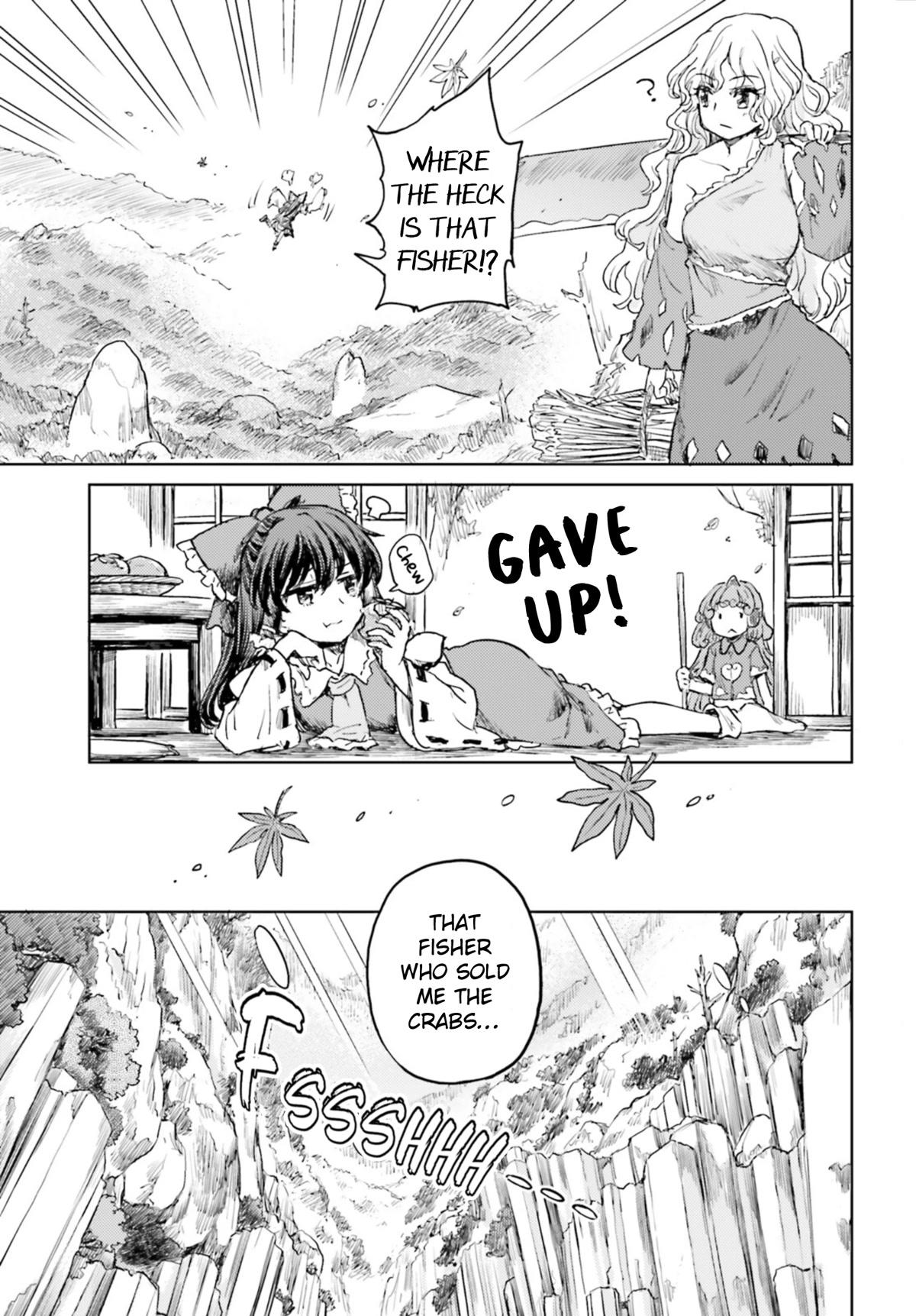 Touhou Suichouka ~ Lotus Eater-tachi no Suisei Chapter 34 page 11 - Chapter 34: One Man's Crab is Another Man's Poison (Part 2)