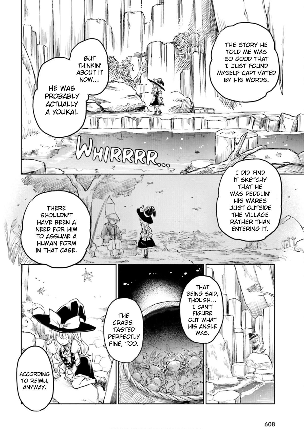 Touhou Suichouka ~ Lotus Eater-tachi no Suisei Chapter 34 page 12 - Chapter 34: One Man's Crab is Another Man's Poison (Part 2)