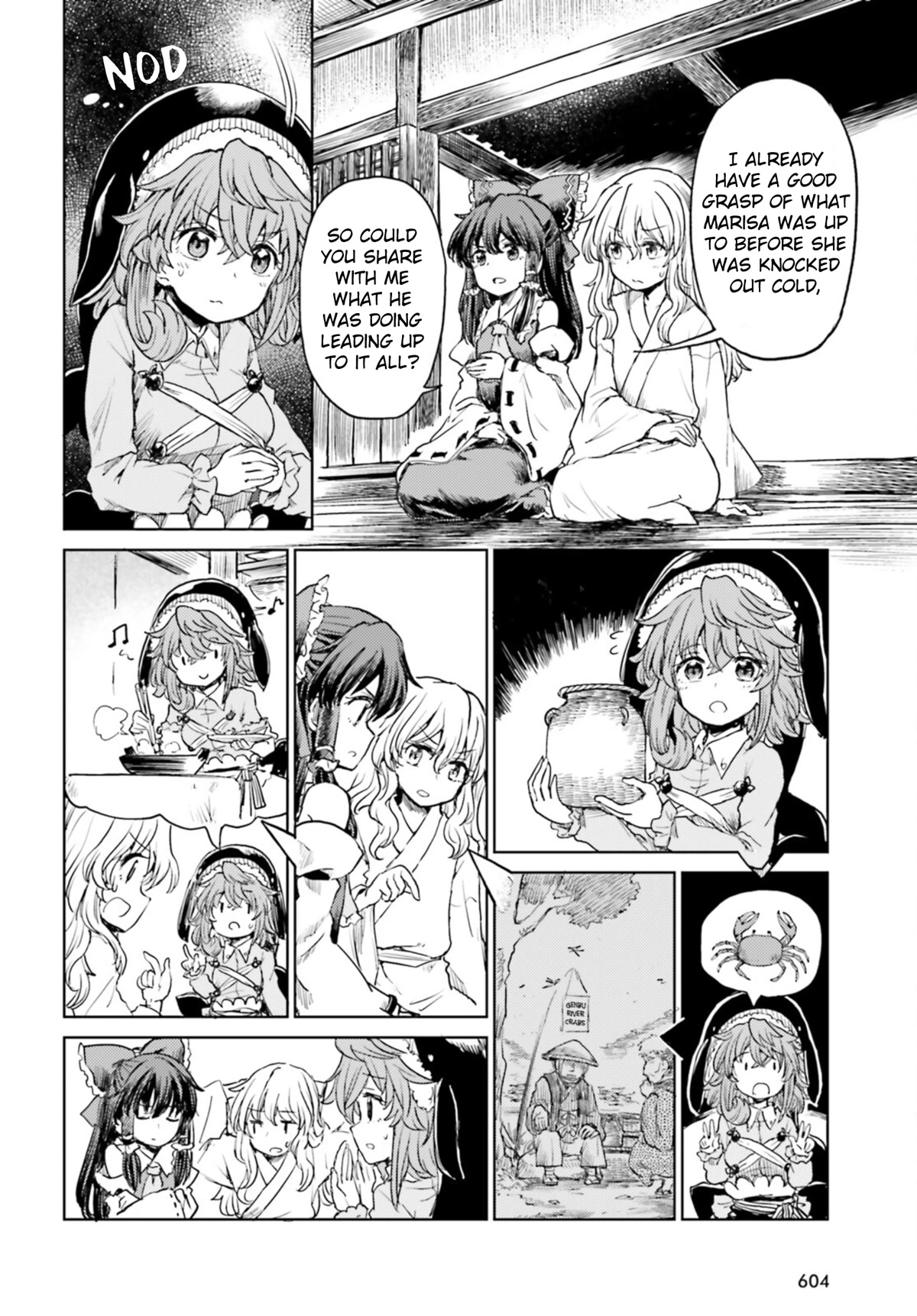 Touhou Suichouka ~ Lotus Eater-tachi no Suisei Chapter 34 page 8 - Chapter 34: One Man's Crab is Another Man's Poison (Part 2)