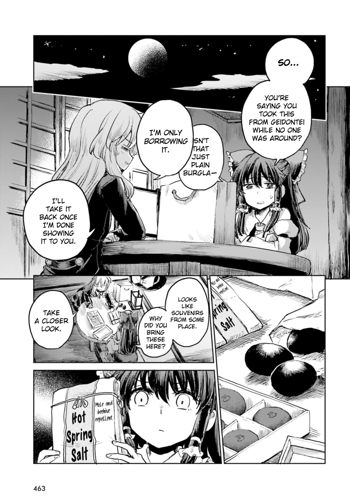 Touhou Suichouka ~ Lotus Eater-tachi no Suisei Chapter 35 page 13 - Chapter 35: Drink of Delirium, Oni of Oblivion (part 1)