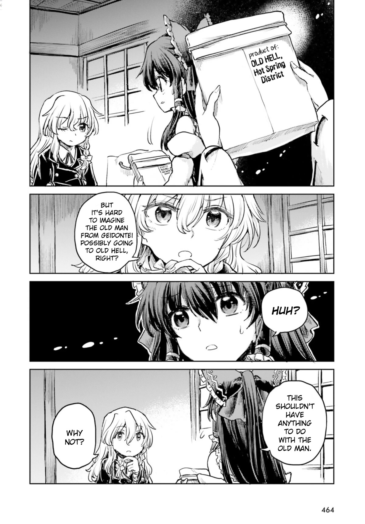 Touhou Suichouka ~ Lotus Eater-tachi no Suisei Chapter 35 page 14 - Chapter 35: Drink of Delirium, Oni of Oblivion (part 1)