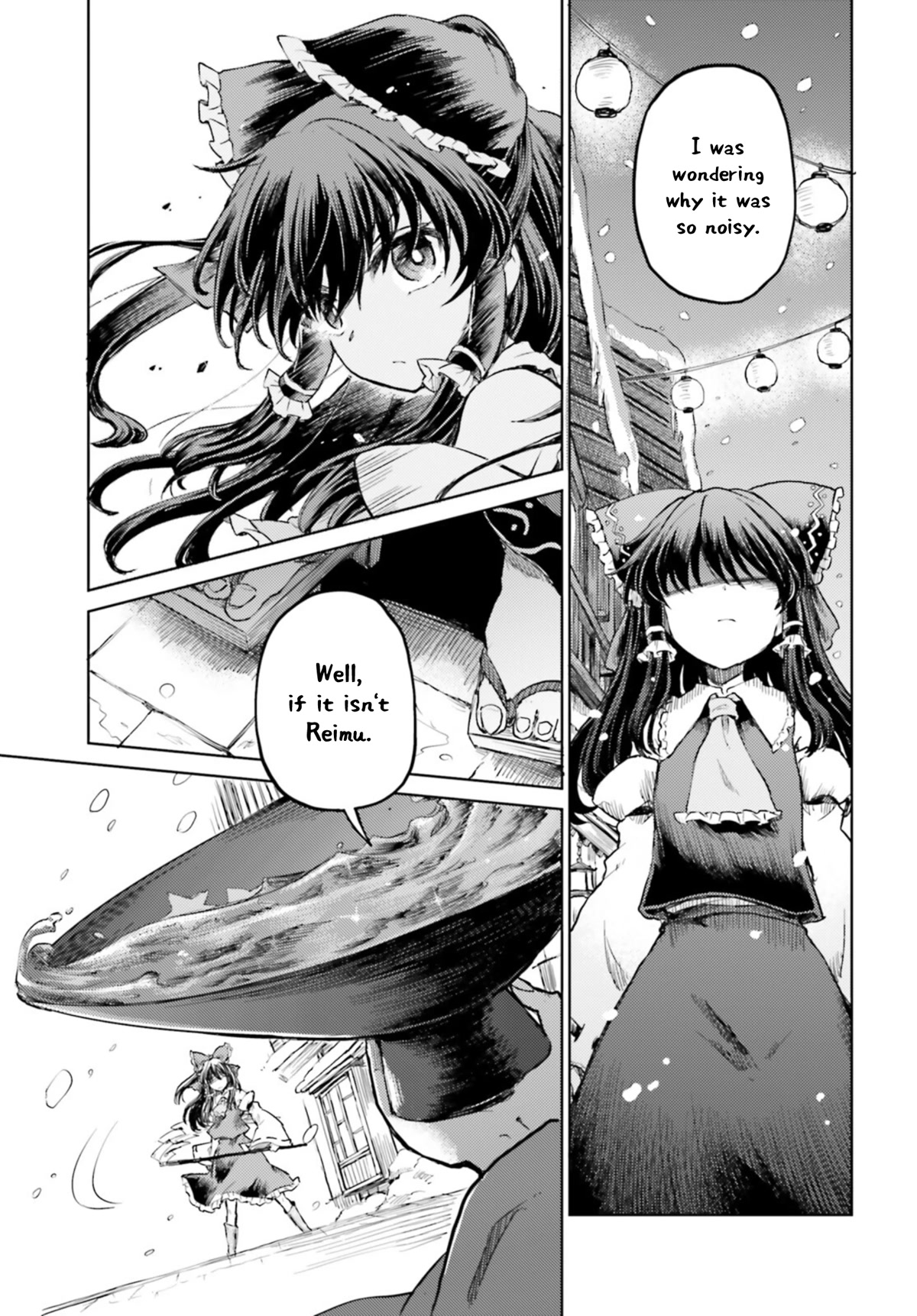 Touhou Suichouka ~ Lotus Eater-tachi no Suisei Chapter 35 page 19 - Chapter 35: Drink of Delirium, Oni of Oblivion (part 1)