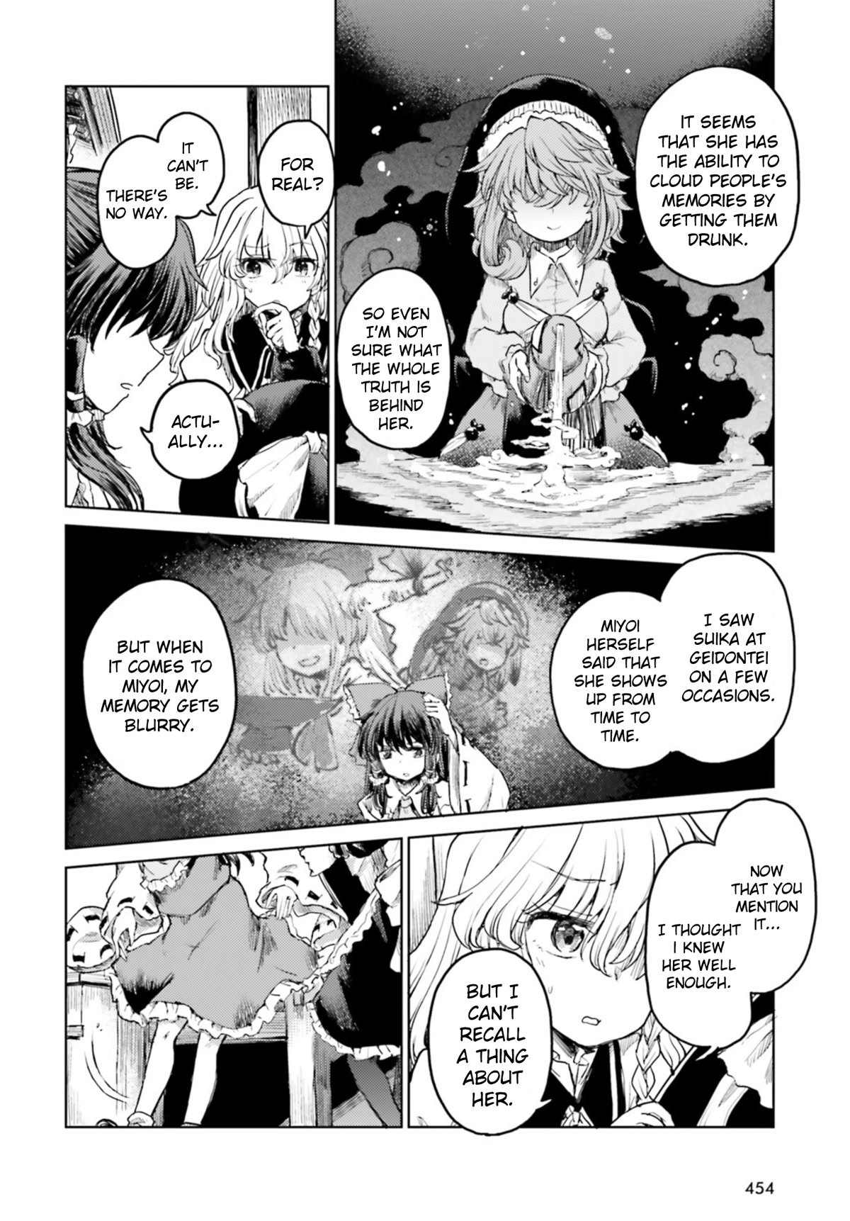 Touhou Suichouka ~ Lotus Eater-tachi no Suisei Chapter 35 page 4 - Chapter 35: Drink of Delirium, Oni of Oblivion (part 1)
