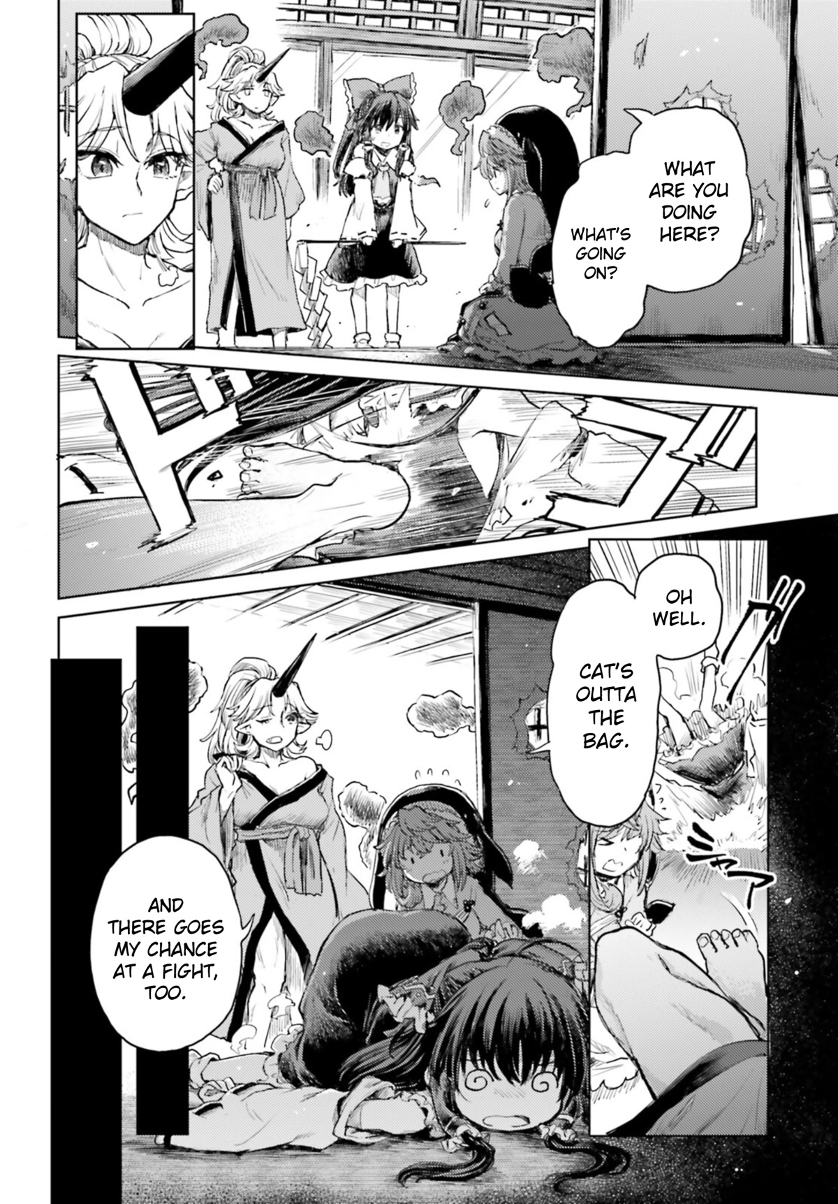 Touhou Suichouka ~ Lotus Eater-tachi no Suisei Chapter 36 page 19 - Chapter 36: Drink of Delirium, Oni of Oblivion (Part 2)
