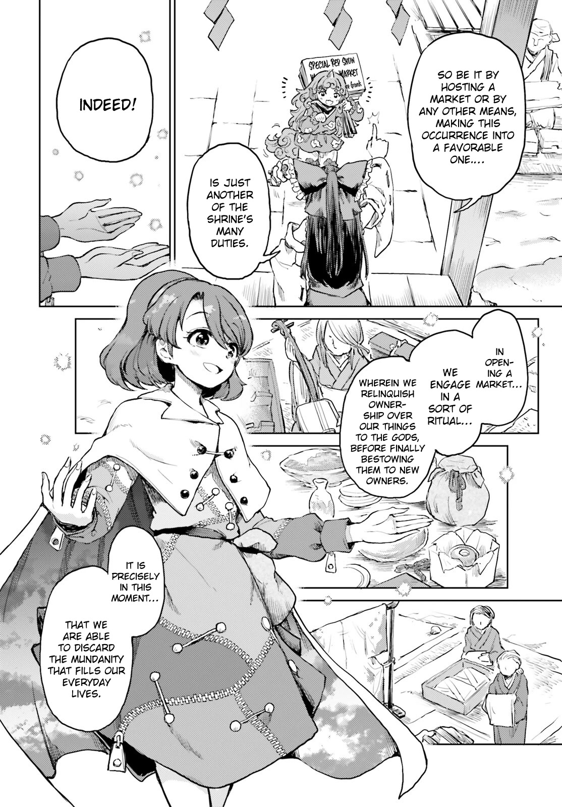 Touhou Suichouka ~ Lotus Eater-tachi no Suisei Chapter 37 page 12 - Chapter 37: Merchants and Drunkards Alike Cannot Always Be Forthright (Part 1)