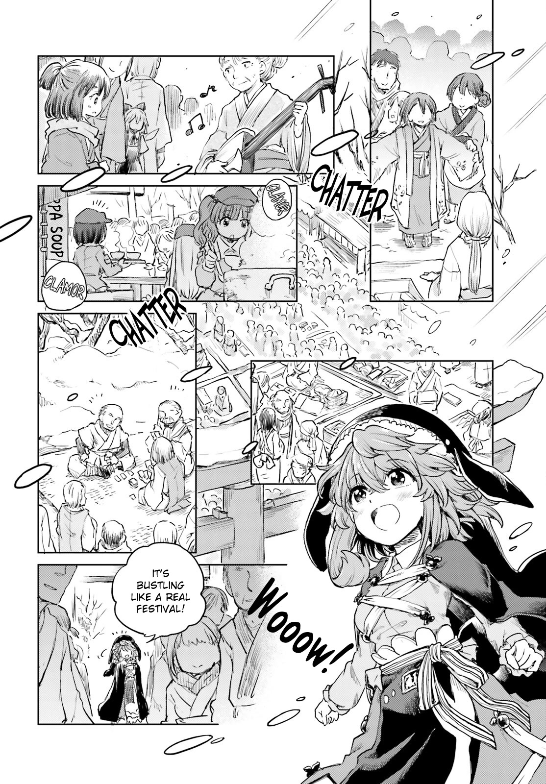 Touhou Suichouka ~ Lotus Eater-tachi no Suisei Chapter 37 page 14 - Chapter 37: Merchants and Drunkards Alike Cannot Always Be Forthright (Part 1)