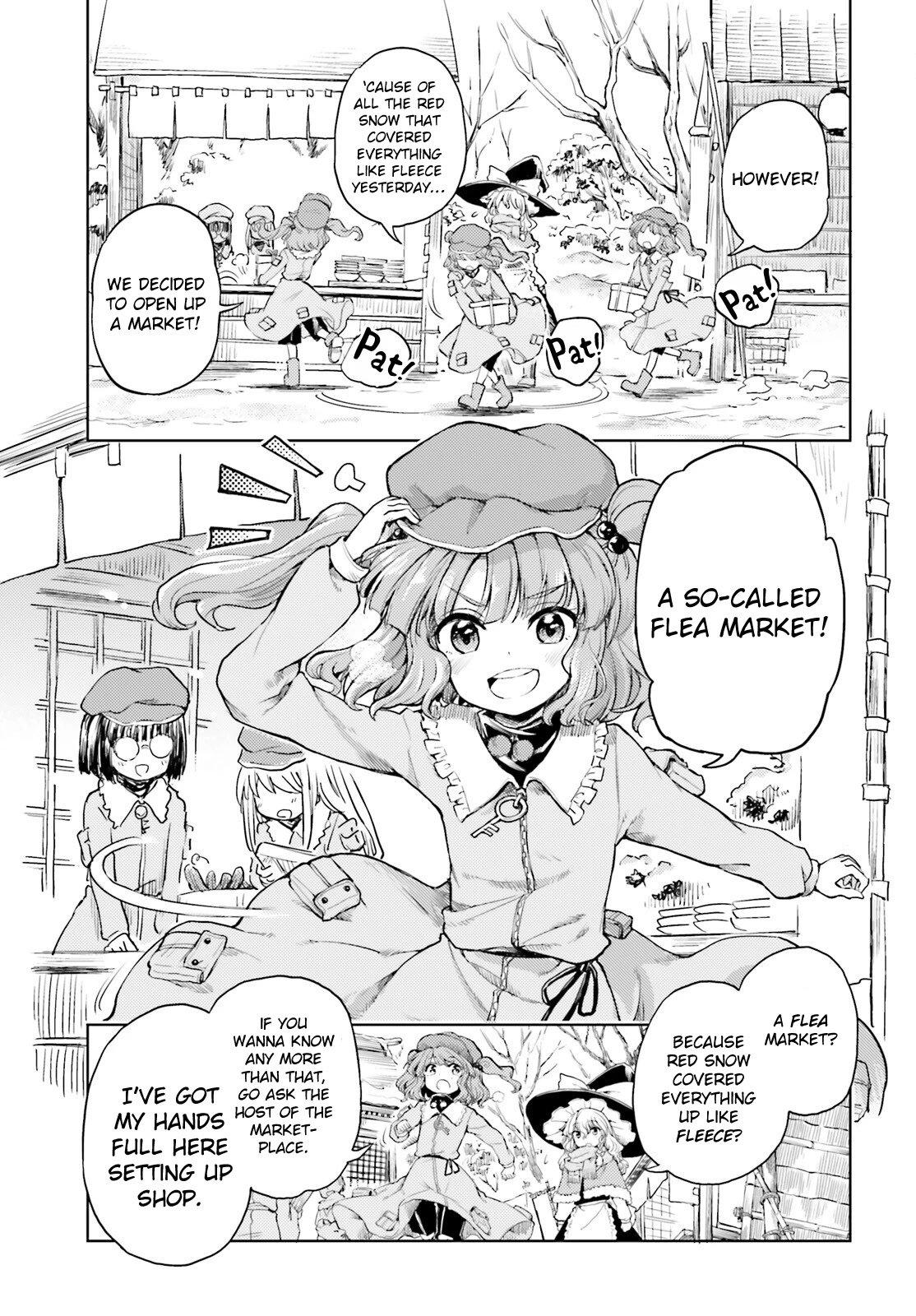 Touhou Suichouka ~ Lotus Eater-tachi no Suisei Chapter 37 page 7 - Chapter 37: Merchants and Drunkards Alike Cannot Always Be Forthright (Part 1)