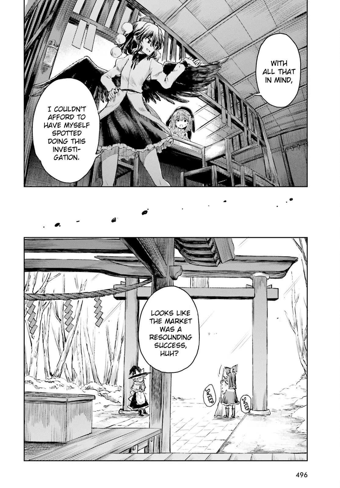 Touhou Suichouka ~ Lotus Eater-tachi no Suisei Chapter 38 page 10 - Chapter 38: Merchants and Drunkards Alike Cannot Always Be Forthright (Part 2)