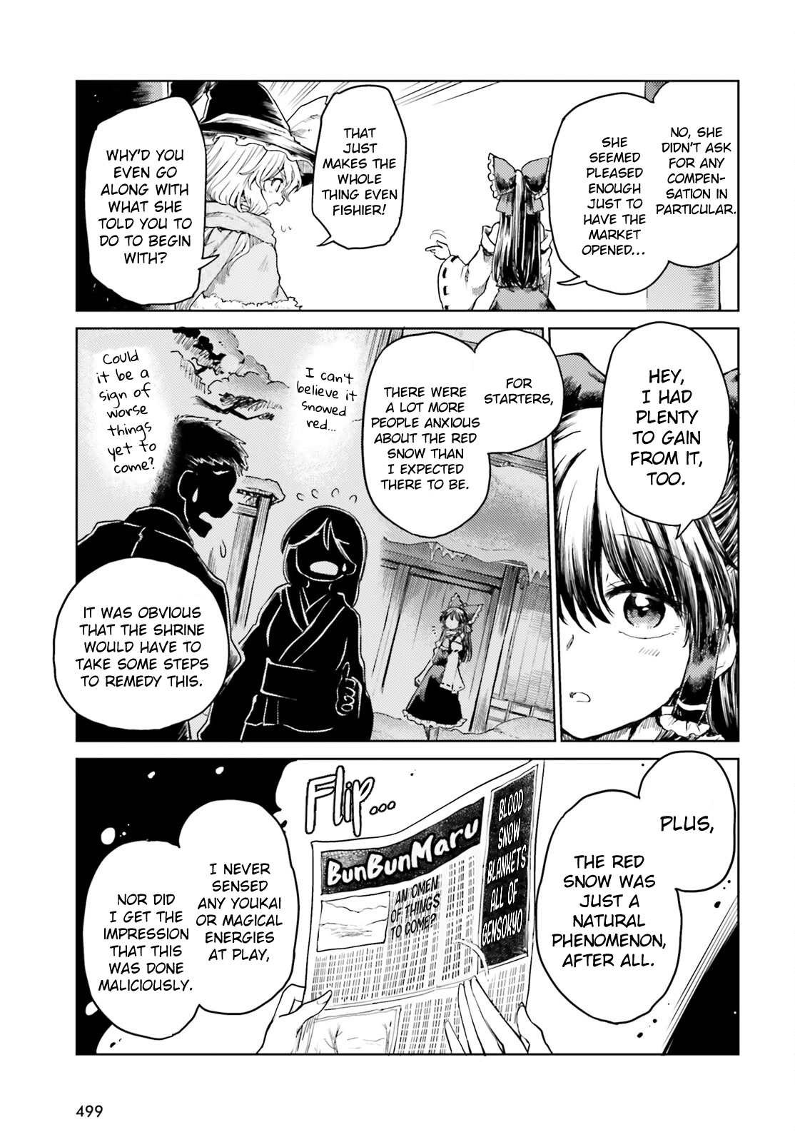 Touhou Suichouka ~ Lotus Eater-tachi no Suisei Chapter 38 page 13 - Chapter 38: Merchants and Drunkards Alike Cannot Always Be Forthright (Part 2)