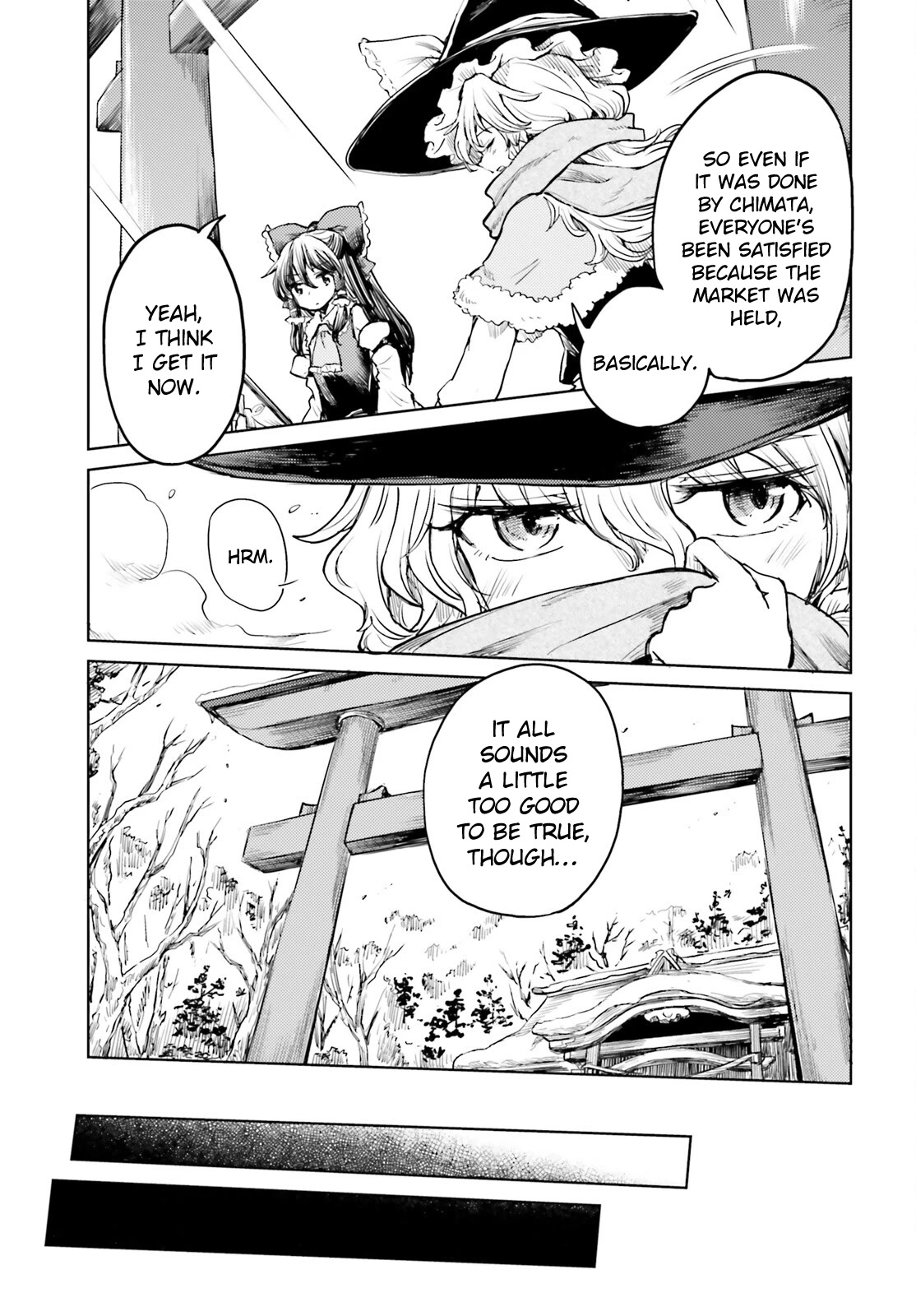 Touhou Suichouka ~ Lotus Eater-tachi no Suisei Chapter 38 page 15 - Chapter 38: Merchants and Drunkards Alike Cannot Always Be Forthright (Part 2)