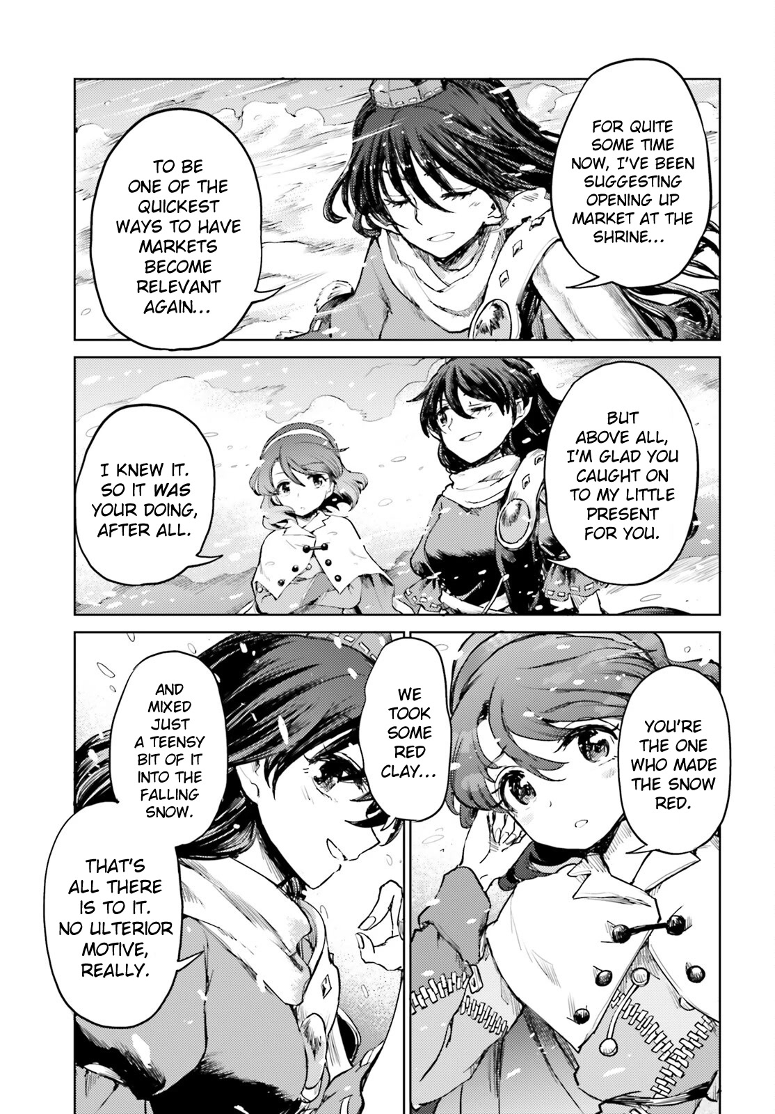 Touhou Suichouka ~ Lotus Eater-tachi no Suisei Chapter 38 page 19 - Chapter 38: Merchants and Drunkards Alike Cannot Always Be Forthright (Part 2)