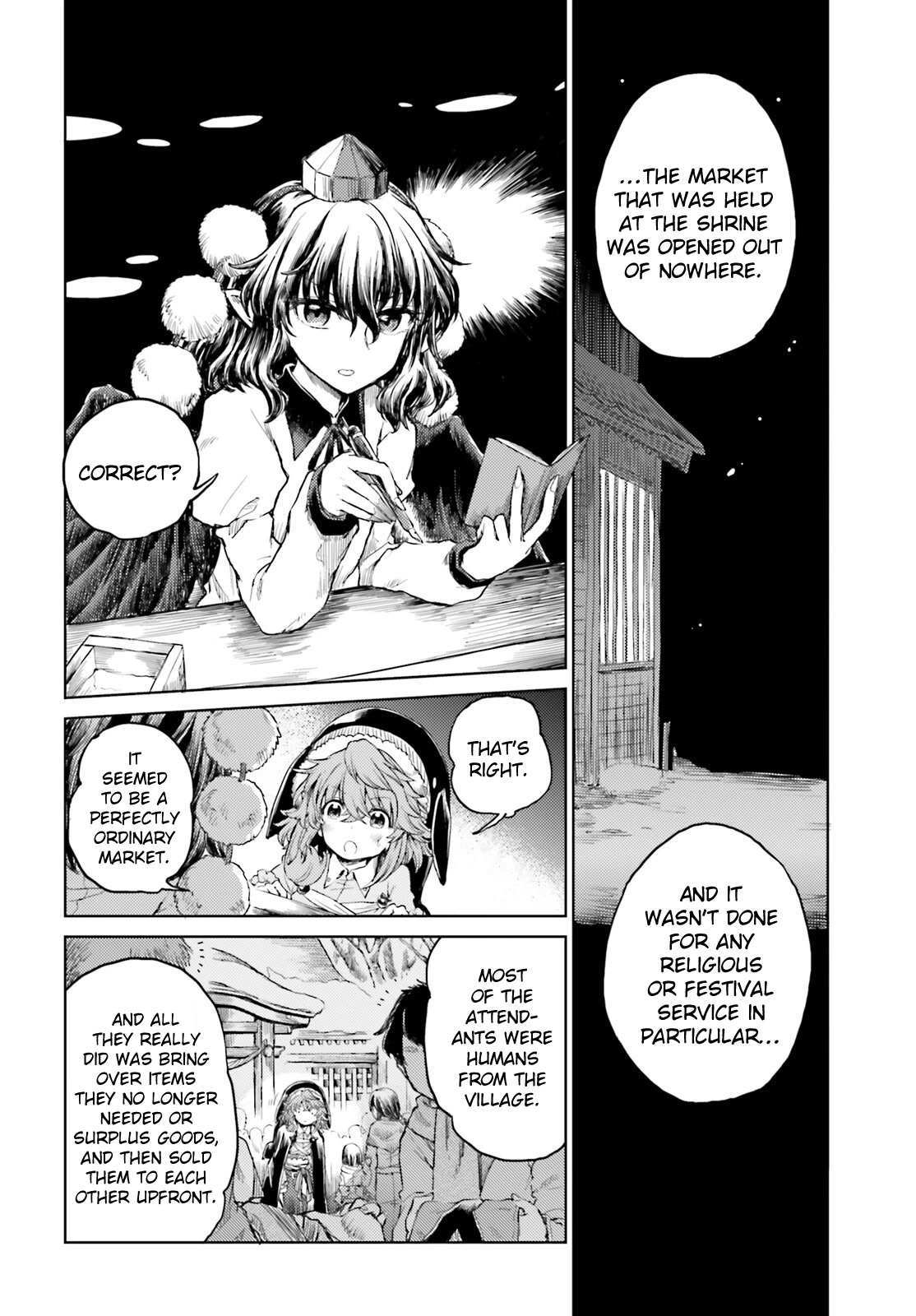 Touhou Suichouka ~ Lotus Eater-tachi no Suisei Chapter 38 page 2 - Chapter 38: Merchants and Drunkards Alike Cannot Always Be Forthright (Part 2)