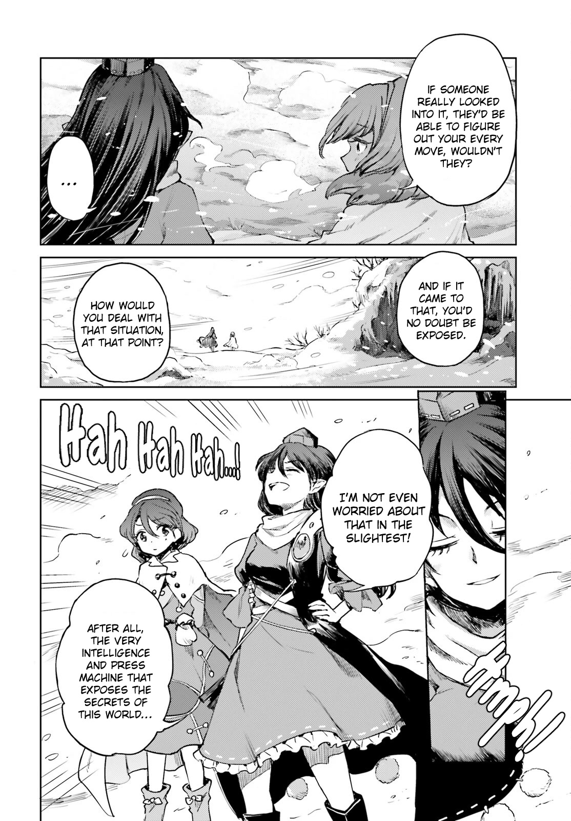 Touhou Suichouka ~ Lotus Eater-tachi no Suisei Chapter 38 page 22 - Chapter 38: Merchants and Drunkards Alike Cannot Always Be Forthright (Part 2)