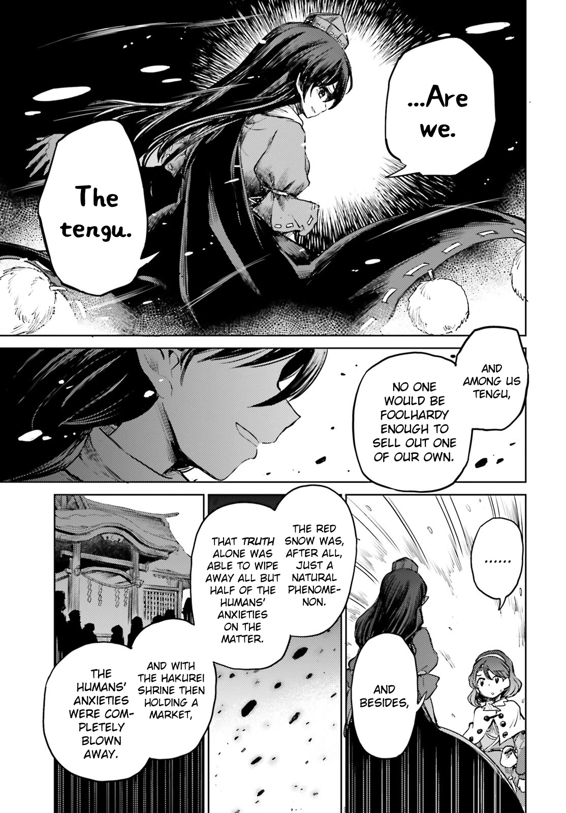 Touhou Suichouka ~ Lotus Eater-tachi no Suisei Chapter 38 page 23 - Chapter 38: Merchants and Drunkards Alike Cannot Always Be Forthright (Part 2)