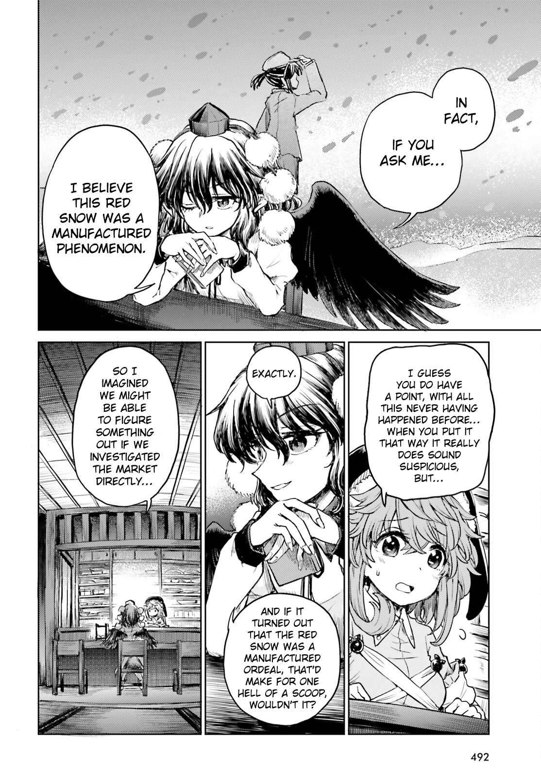 Touhou Suichouka ~ Lotus Eater-tachi no Suisei Chapter 38 page 6 - Chapter 38: Merchants and Drunkards Alike Cannot Always Be Forthright (Part 2)